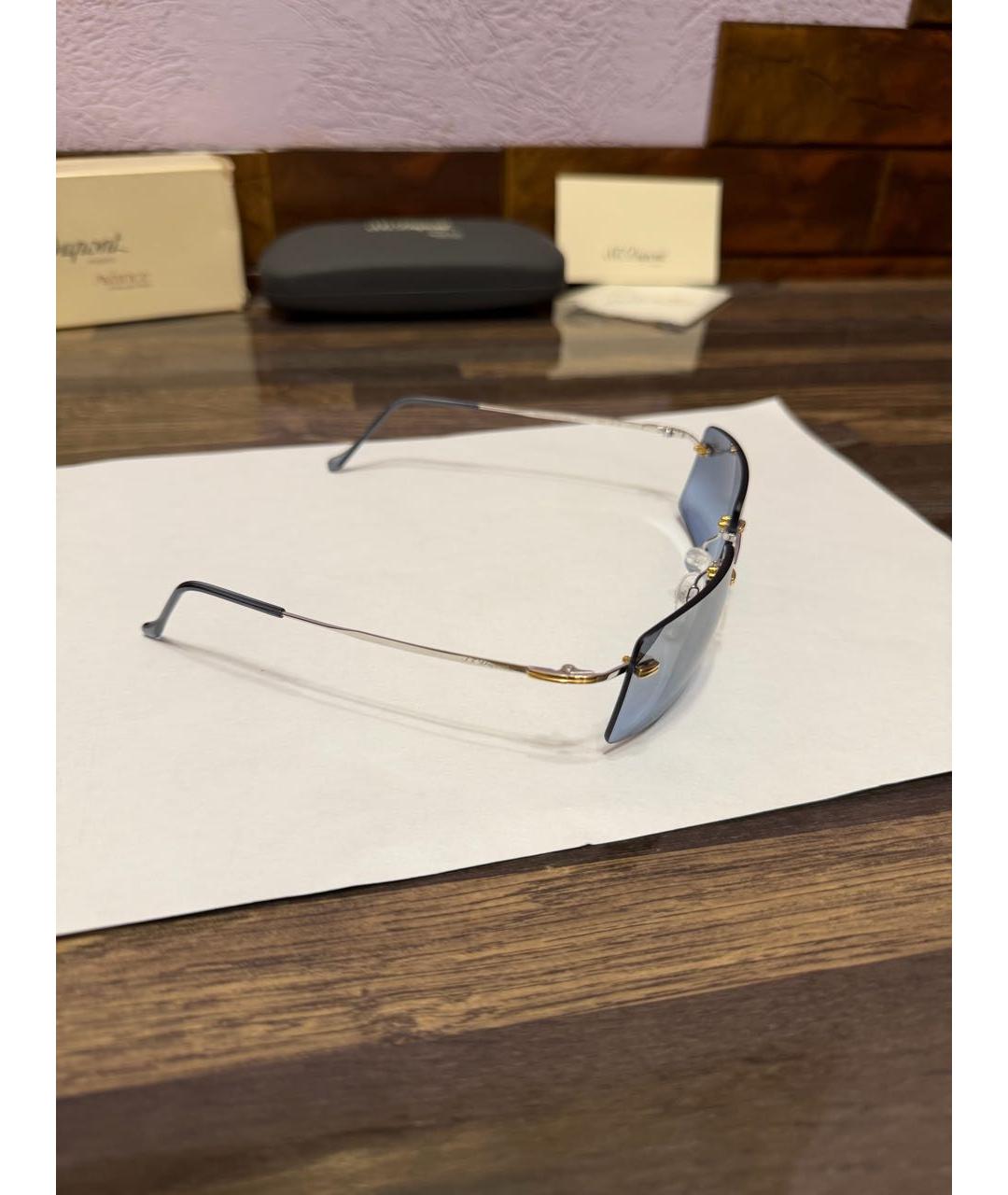 DUPONT Серебряные металлические солнцезащитные очки, фото 2