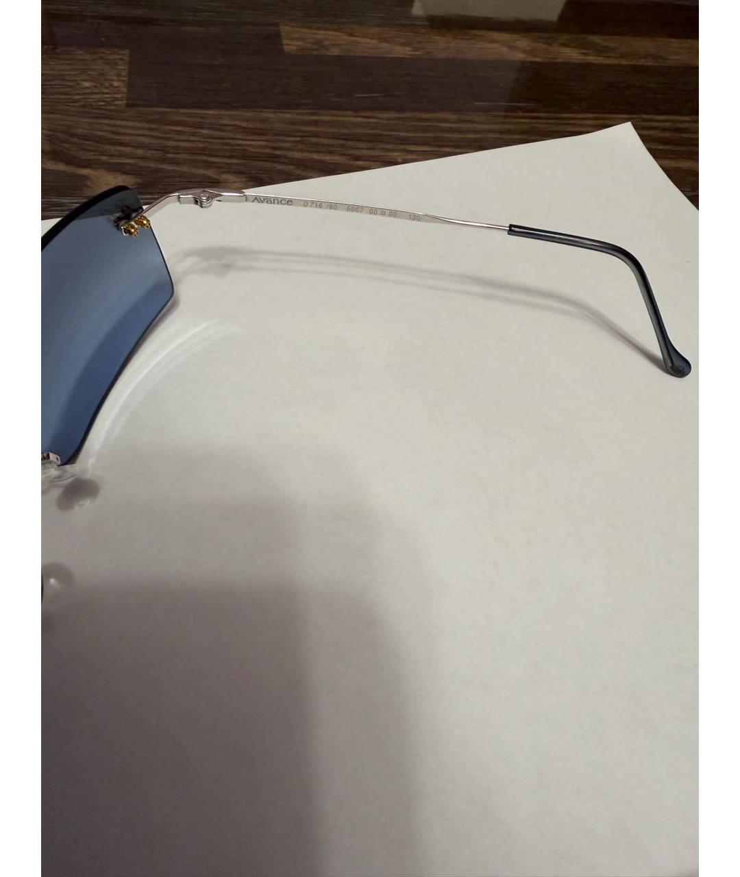 DUPONT Серебряные металлические солнцезащитные очки, фото 5