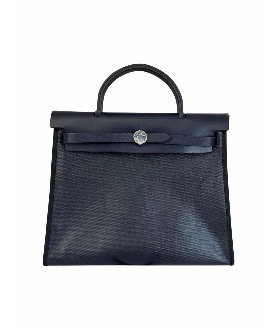 HERMES Черная тканевая сумка через плечо, фото 1