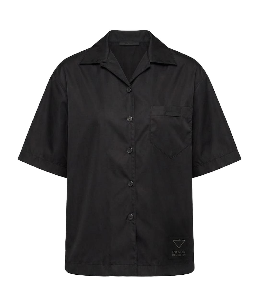 PRADA Черная рубашка, фото 1