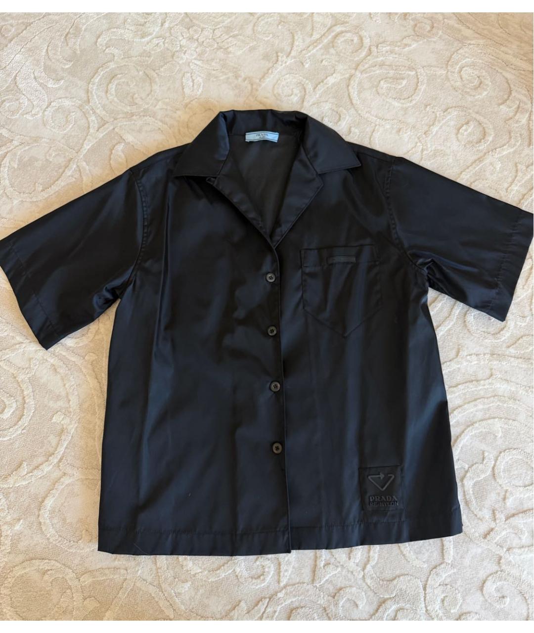 PRADA Черная рубашка, фото 2