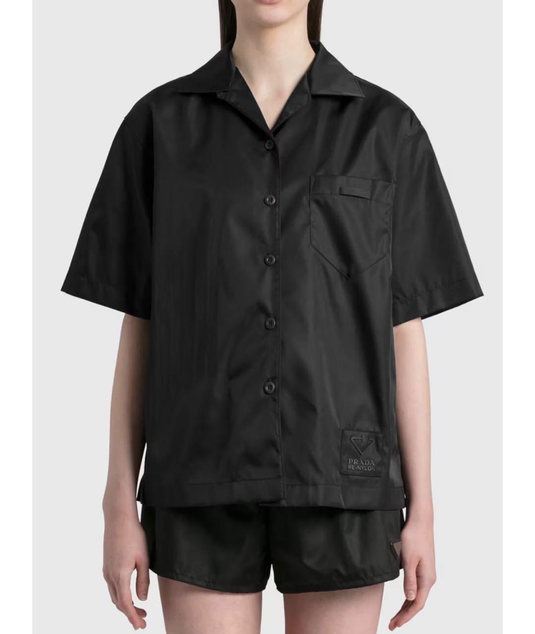 PRADA Черная рубашка, фото 7
