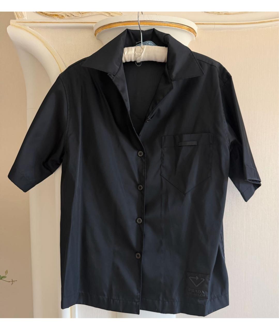 PRADA Черная рубашка, фото 6