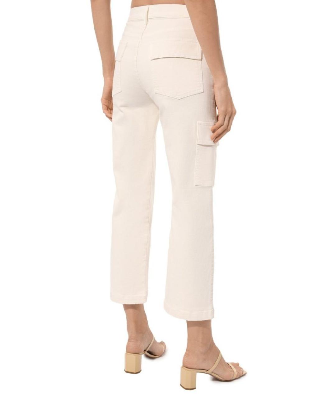 MOTHER Бежевые хлопковые прямые джинсы, фото 6