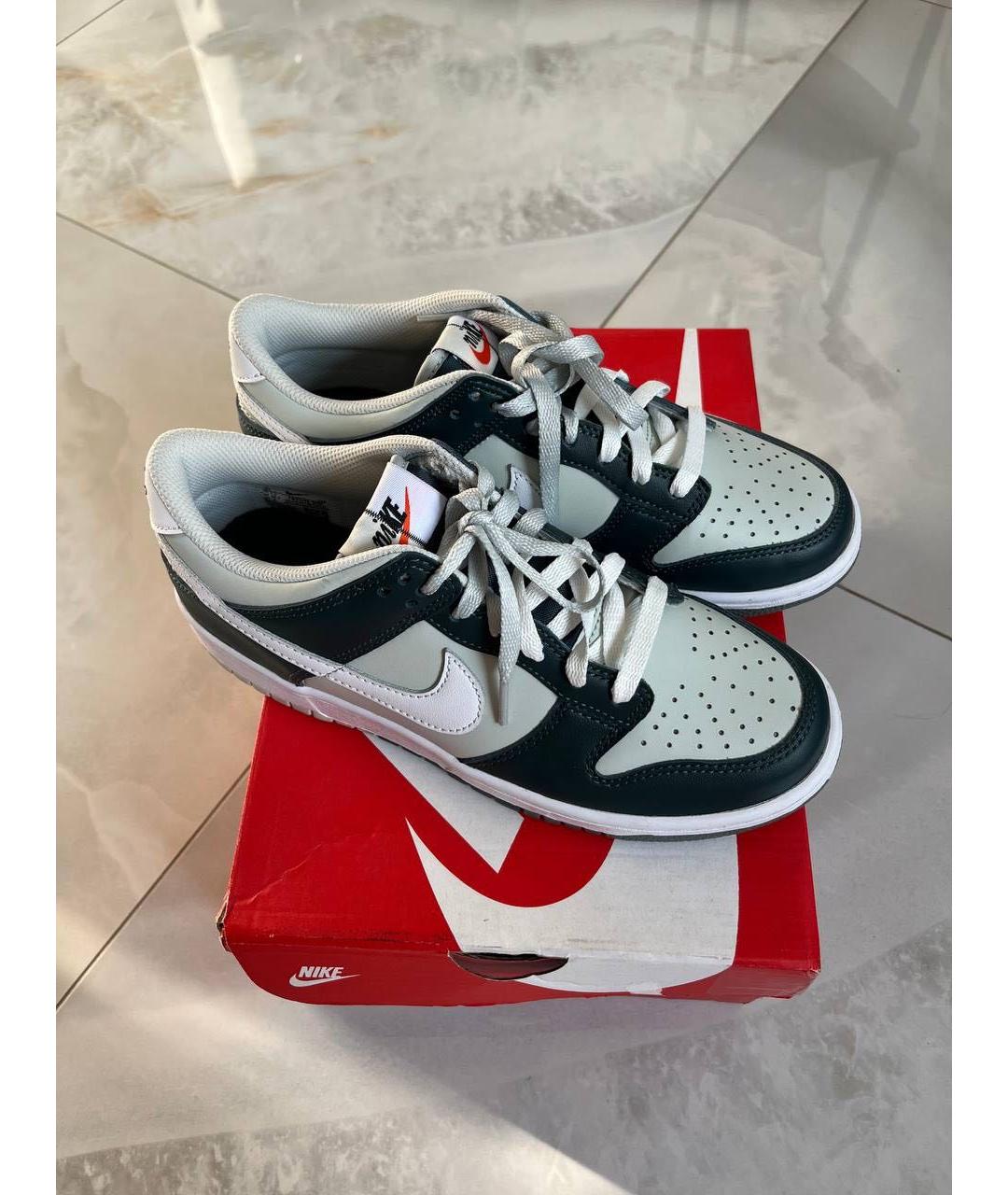 NIKE Кожаные кроссовки, фото 4