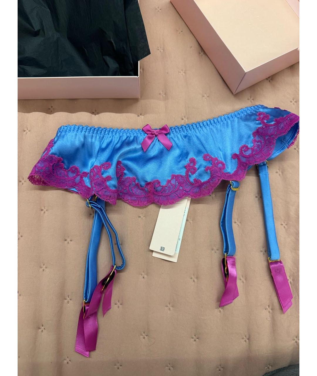 AGENT PROVOCATEUR Синие носки, чулки и колготы, фото 2