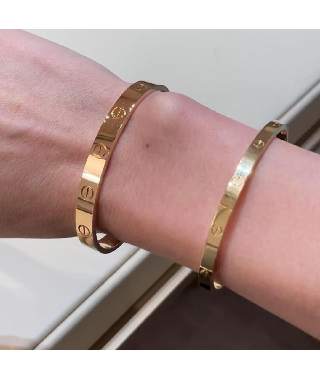 CARTIER Золотой браслет из желтого золота, фото 4