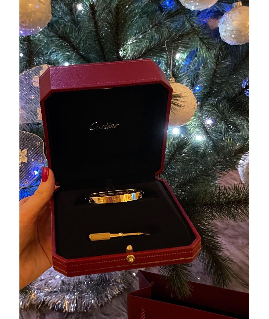 CARTIER Золотой браслет из желтого золота, фото 3