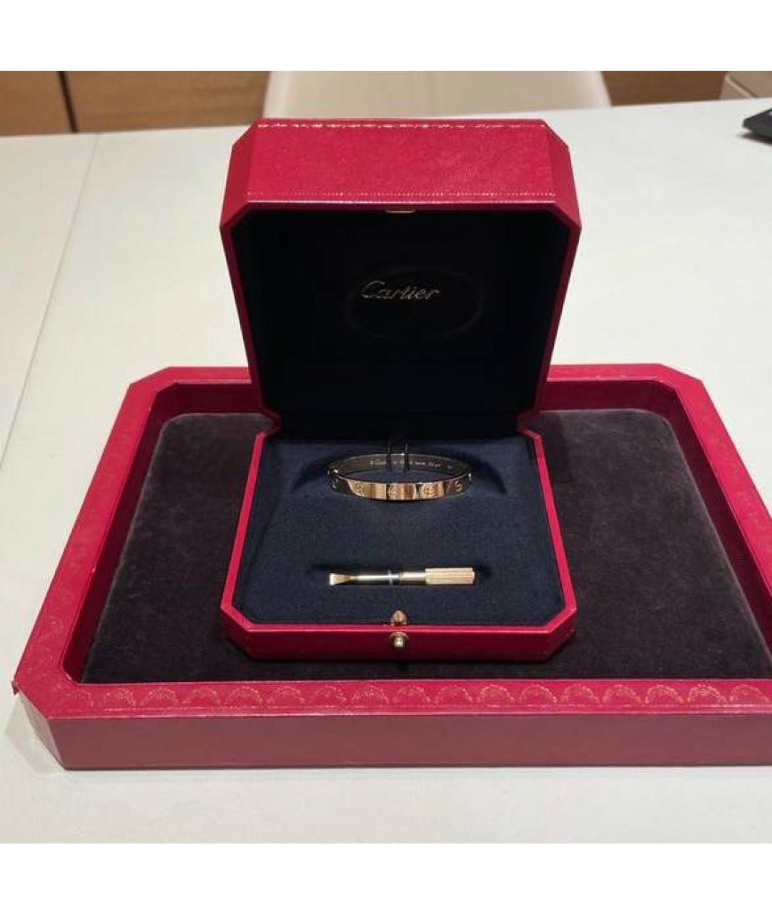 CARTIER Золотой браслет из желтого золота, фото 2