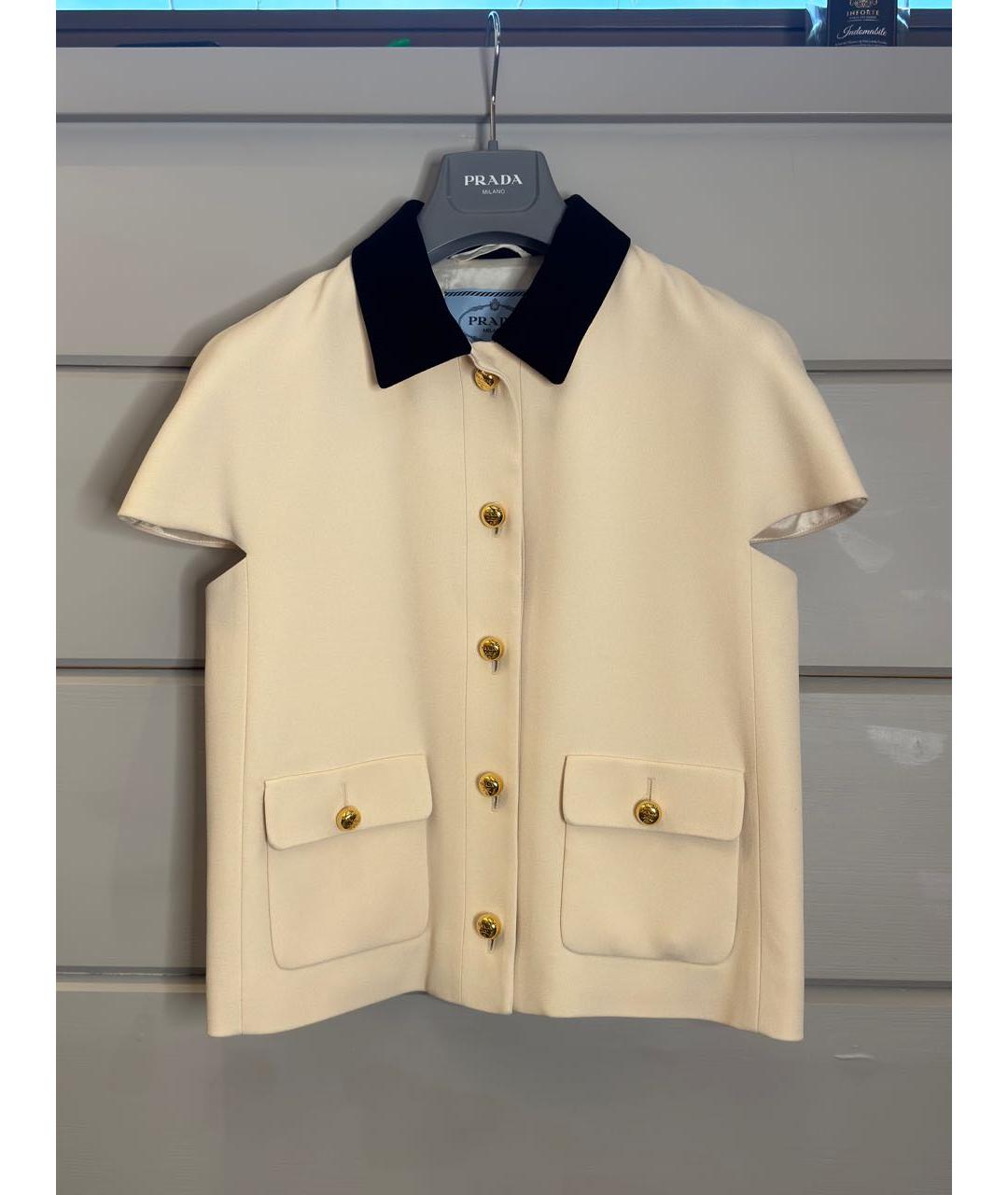 PRADA Ацетатный жакет/пиджак, фото 6