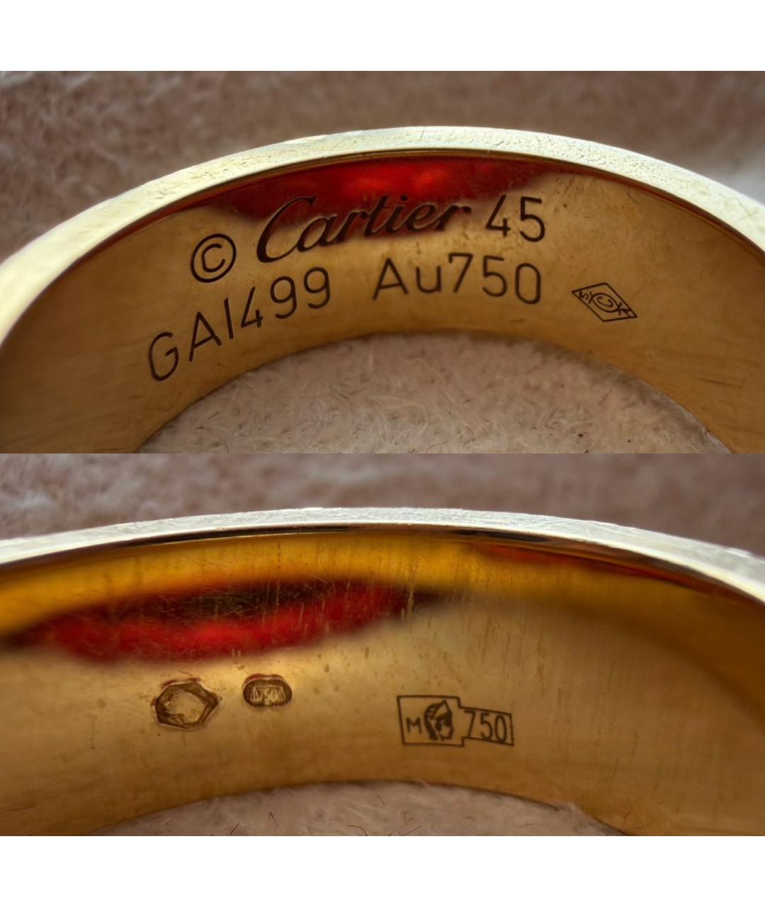 CARTIER Золотое кольцо из желтого золота, фото 7