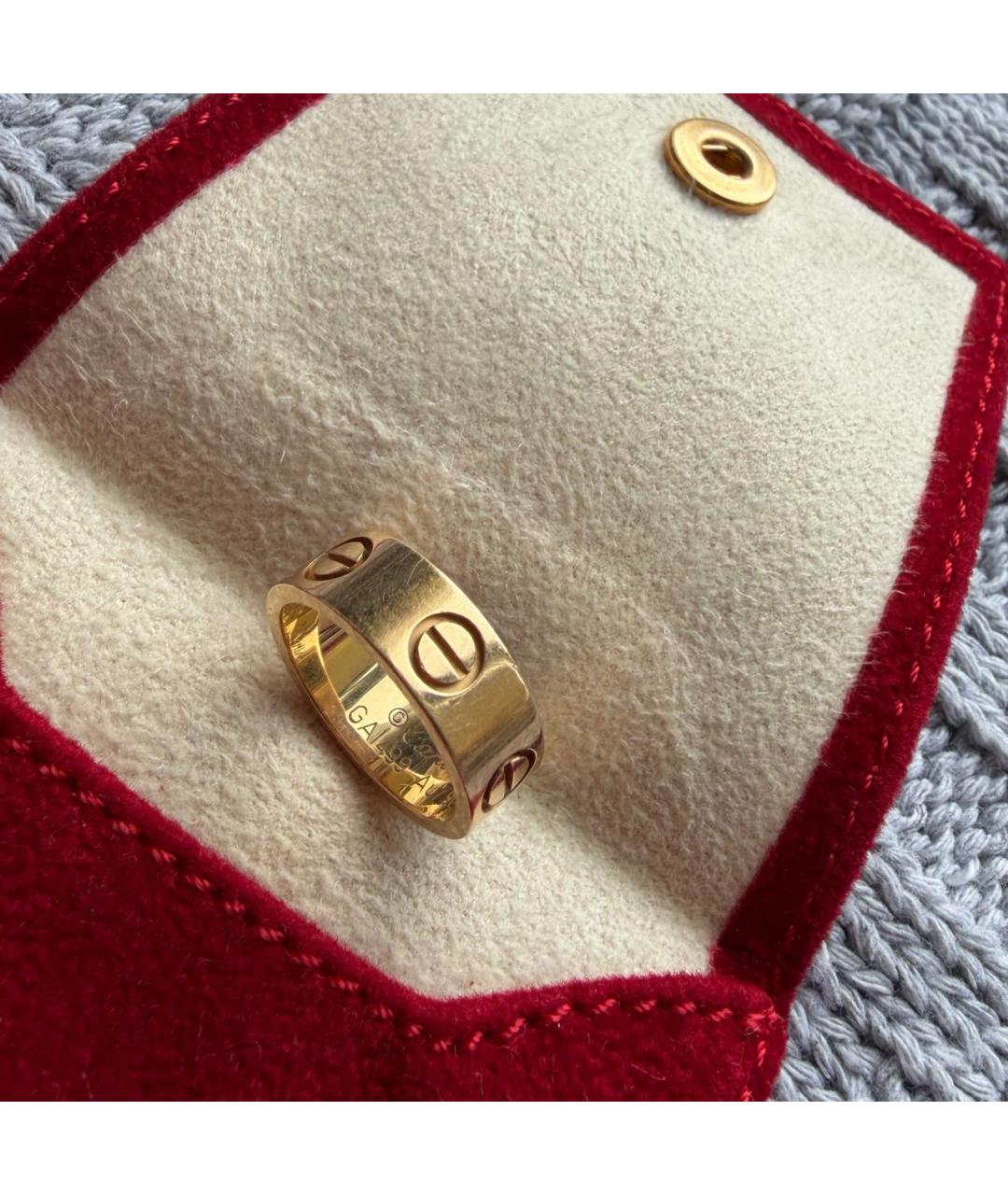 CARTIER Золотое кольцо из желтого золота, фото 6