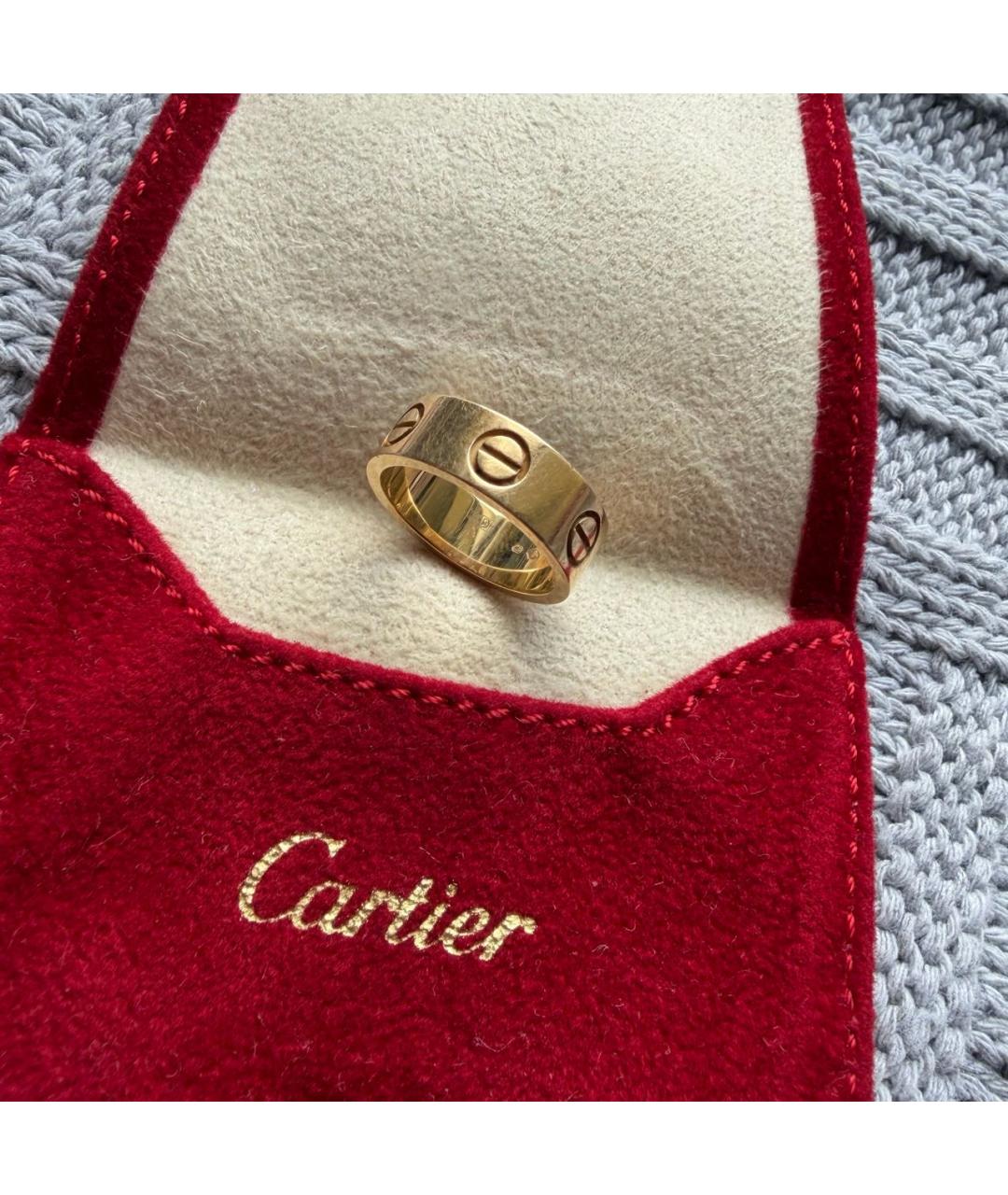CARTIER Золотое кольцо из желтого золота, фото 3