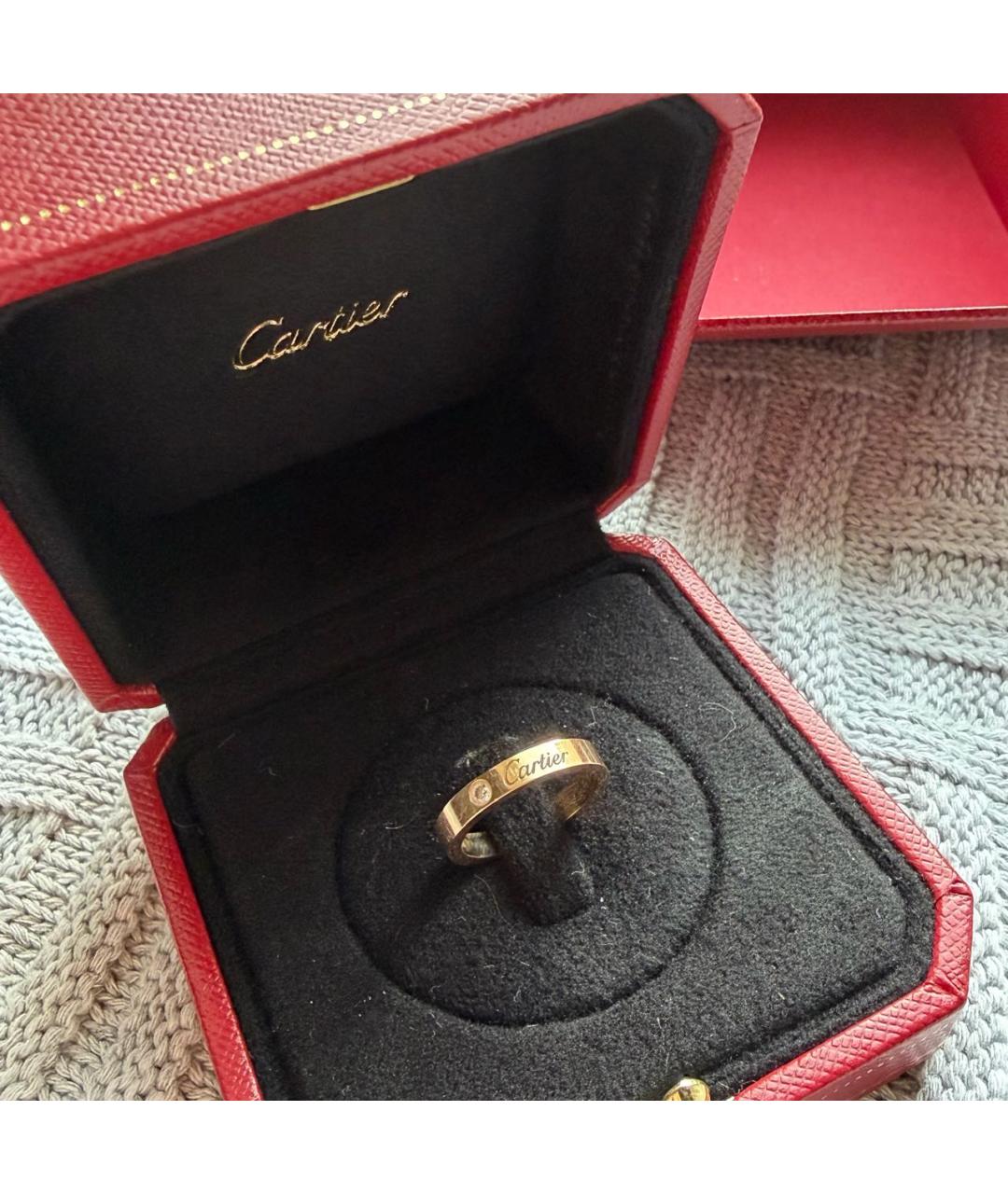 CARTIER Золотое кольцо из розового золота, фото 3