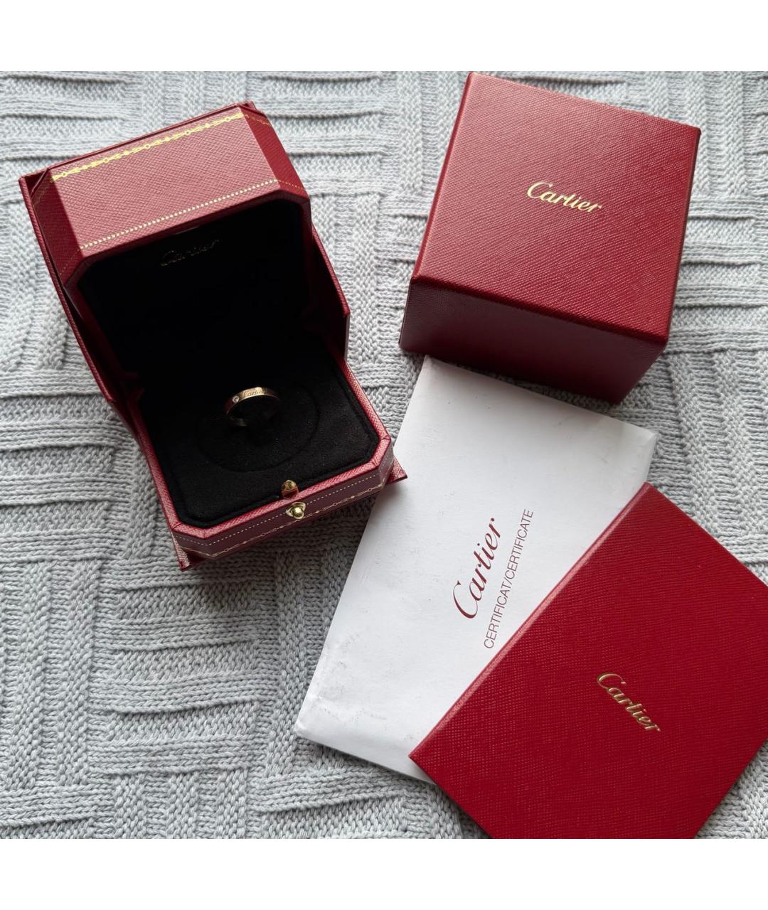 CARTIER Золотое кольцо из розового золота, фото 2