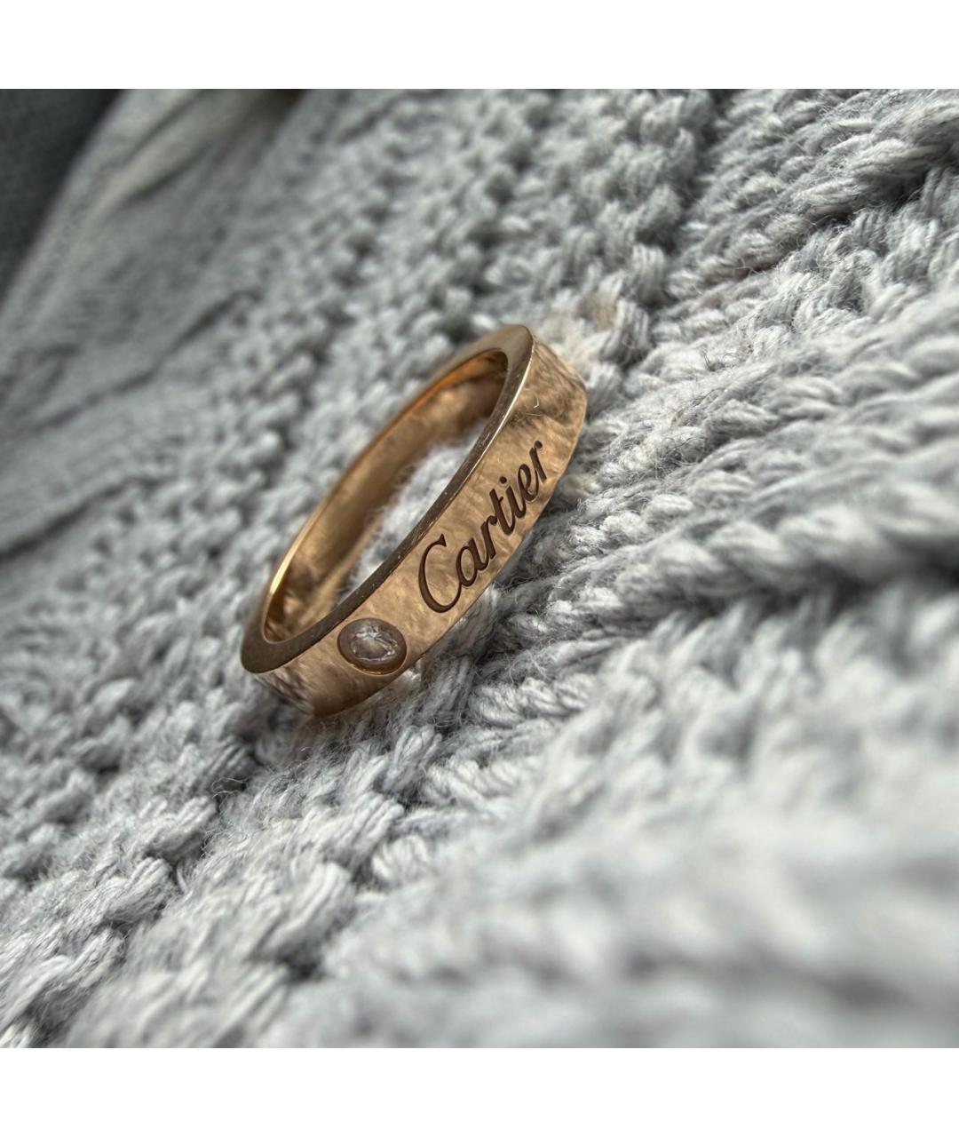 CARTIER Золотое кольцо из розового золота, фото 4