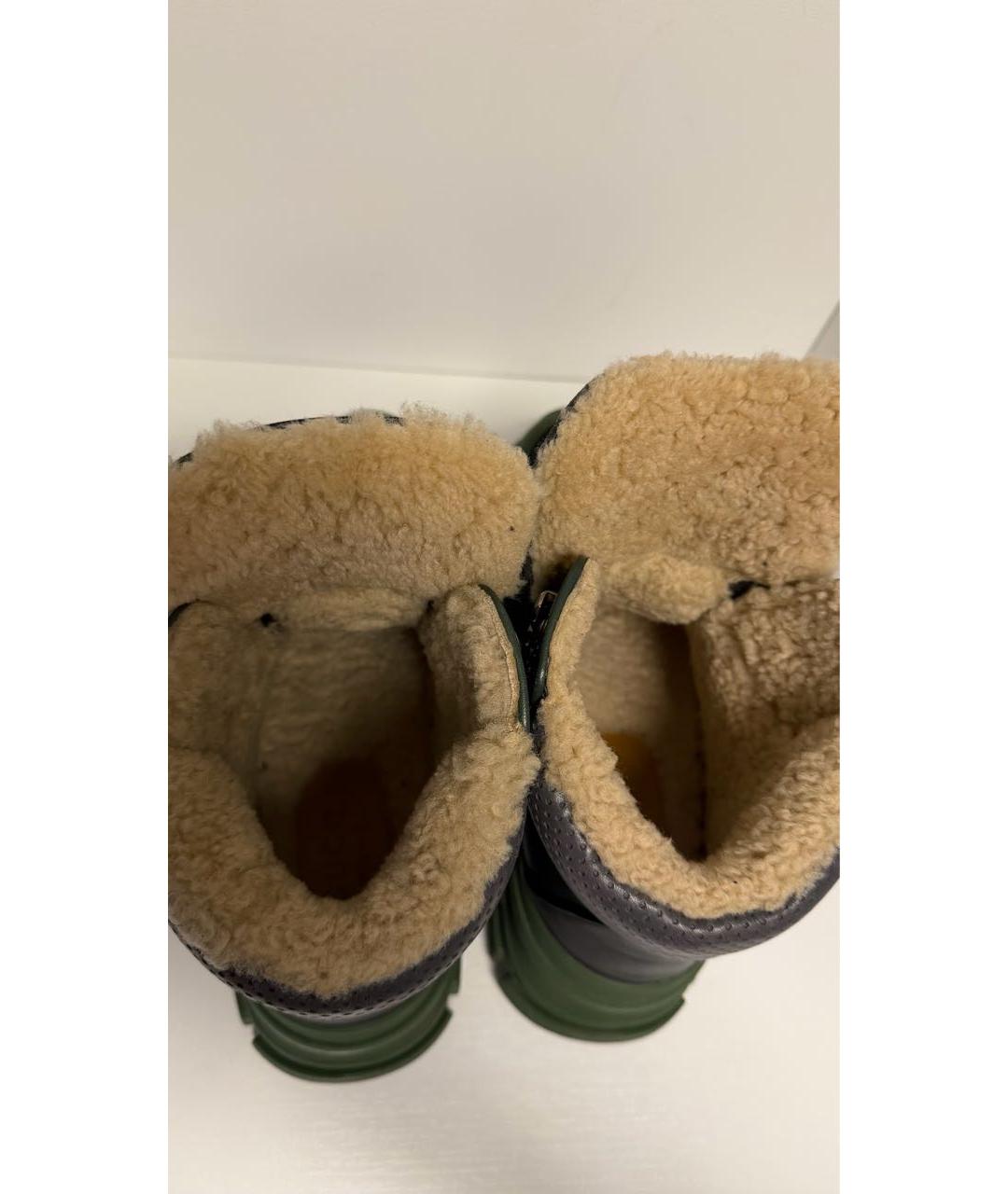 GUCCI Черные ботинки, фото 3