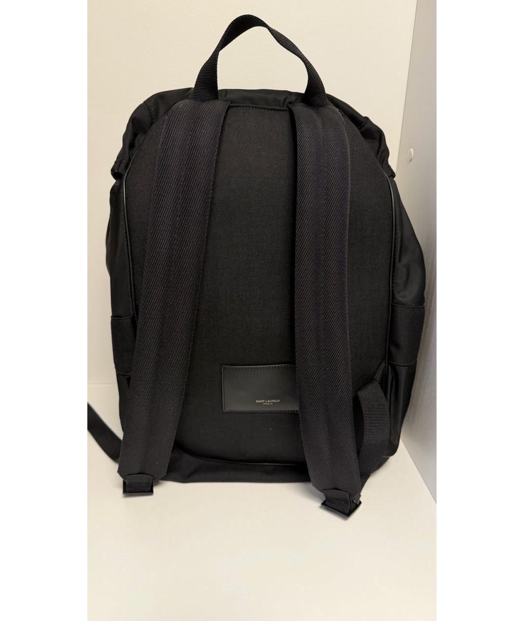 SAINT LAURENT Черный рюкзак, фото 3