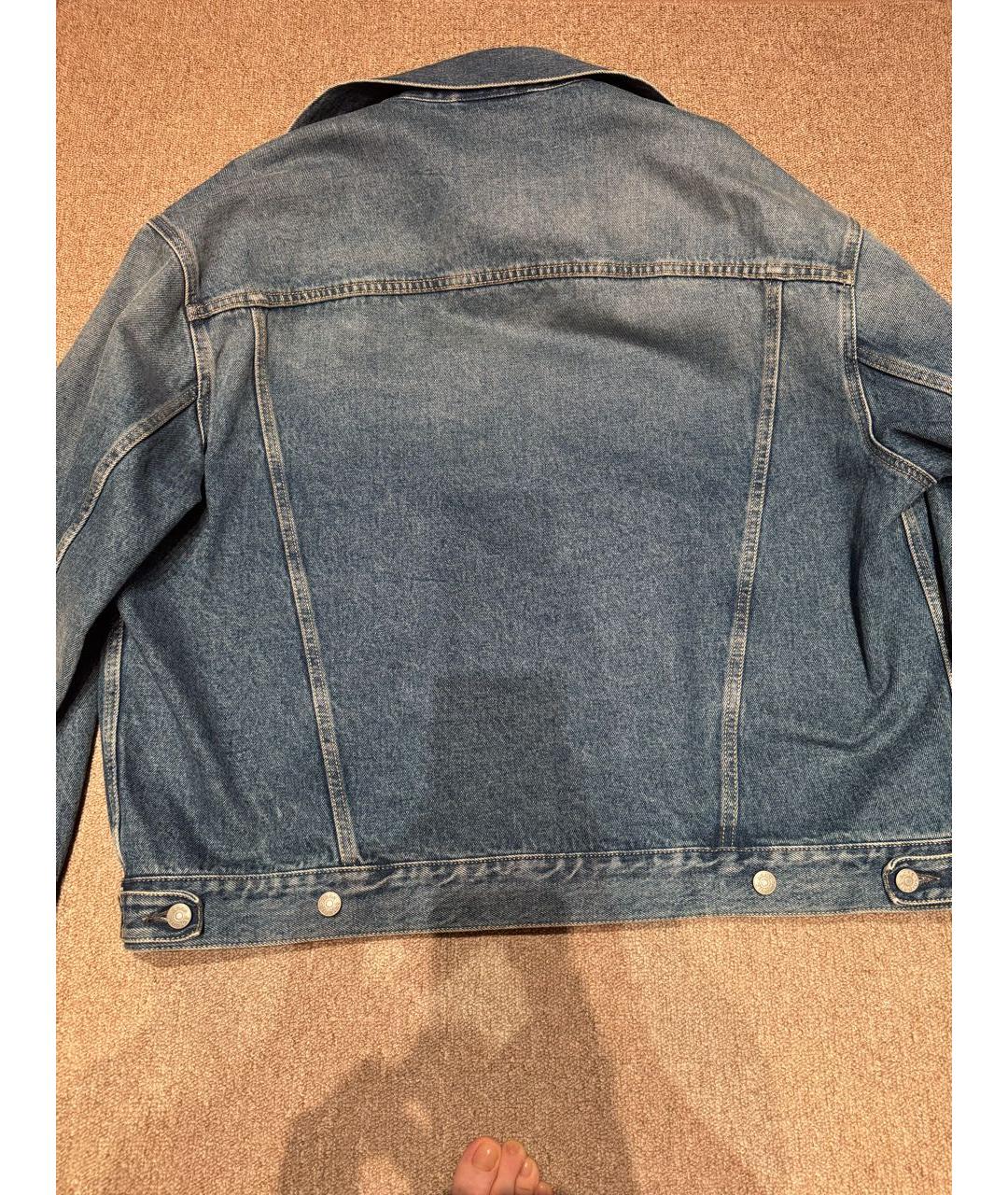 ACNE STUDIOS Синий деним жакет/пиджак, фото 2