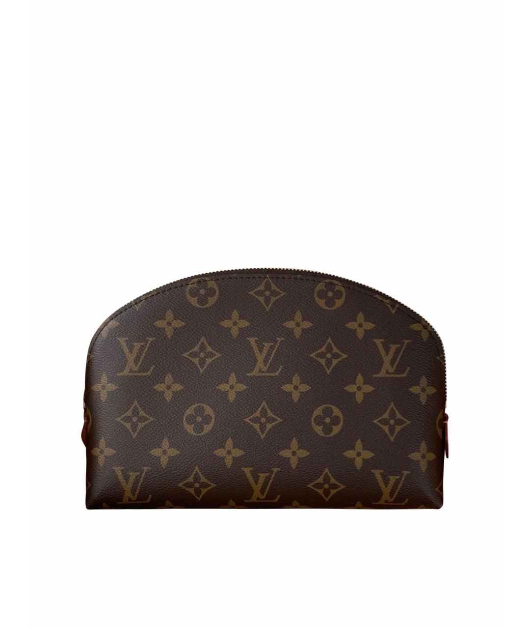 LOUIS VUITTON Коричневая косметичка, фото 1