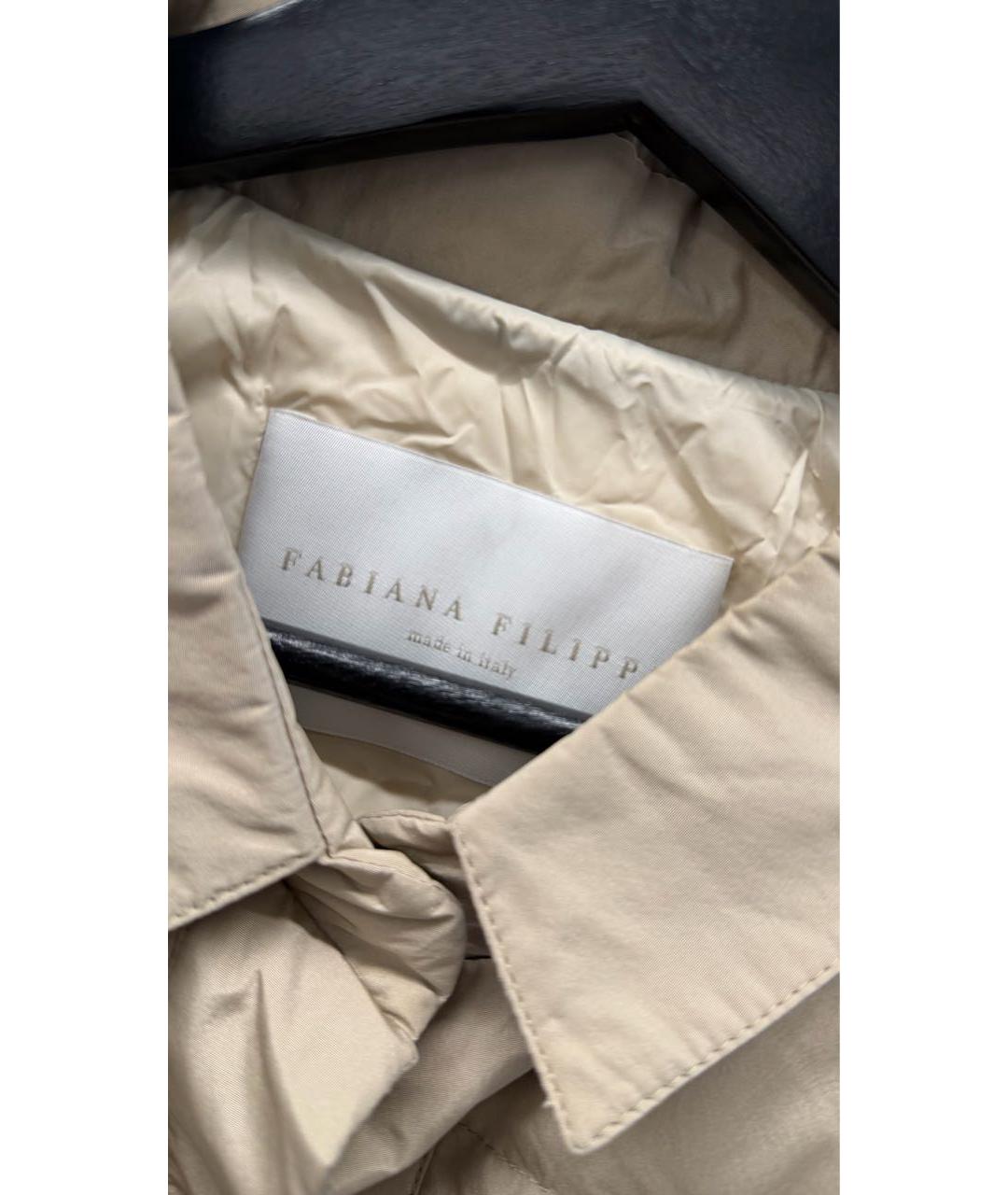FABIANA FILIPPI Бежевая куртка, фото 3