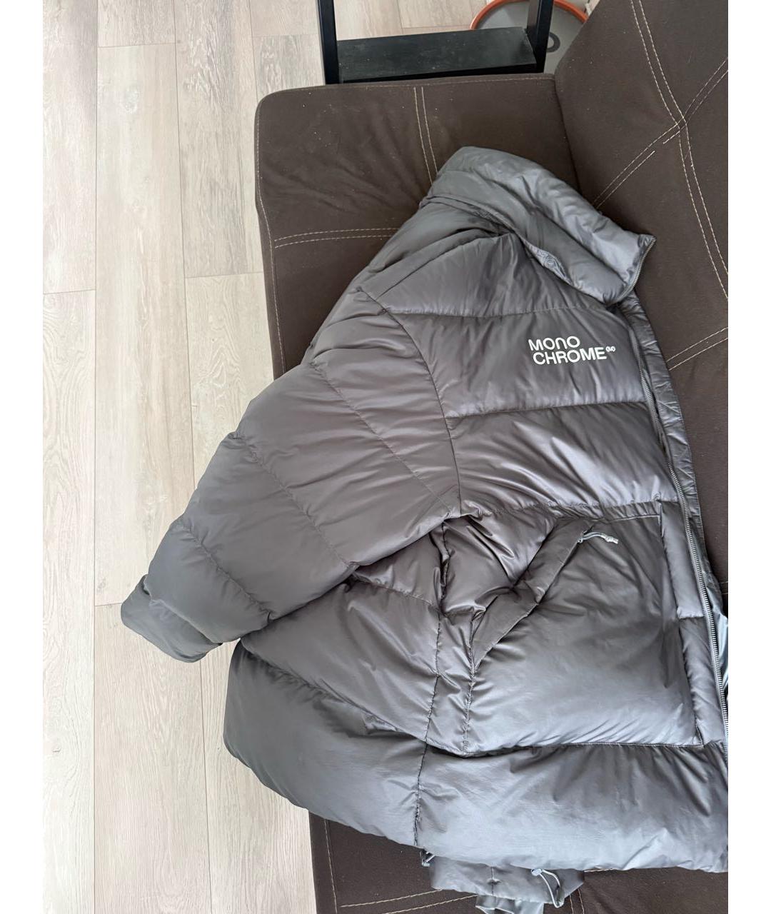 REEBOK Серый синтетический пуховик, фото 3