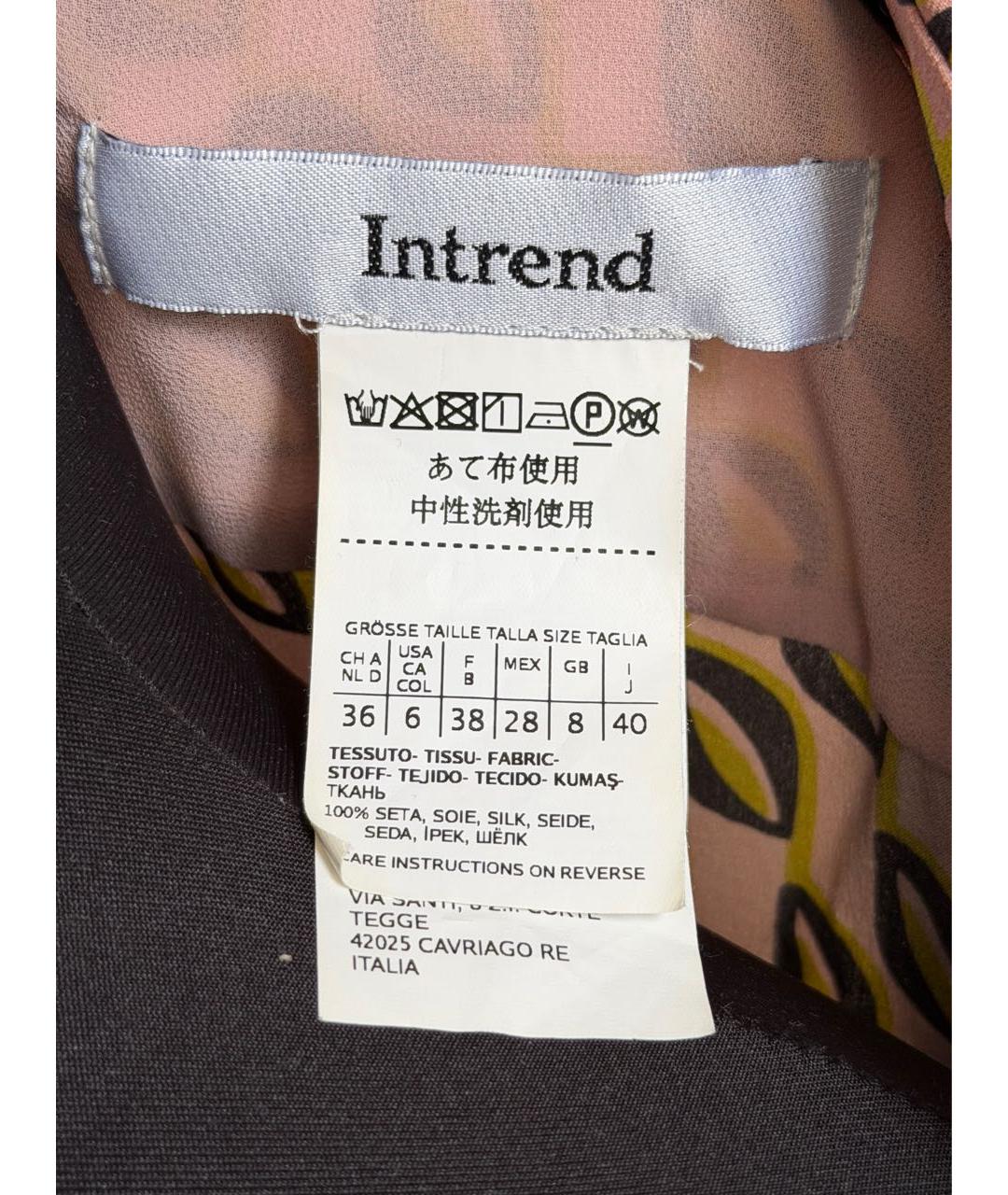 WEEKEND MAX MARA Мульти шелковое повседневное платье, фото 2