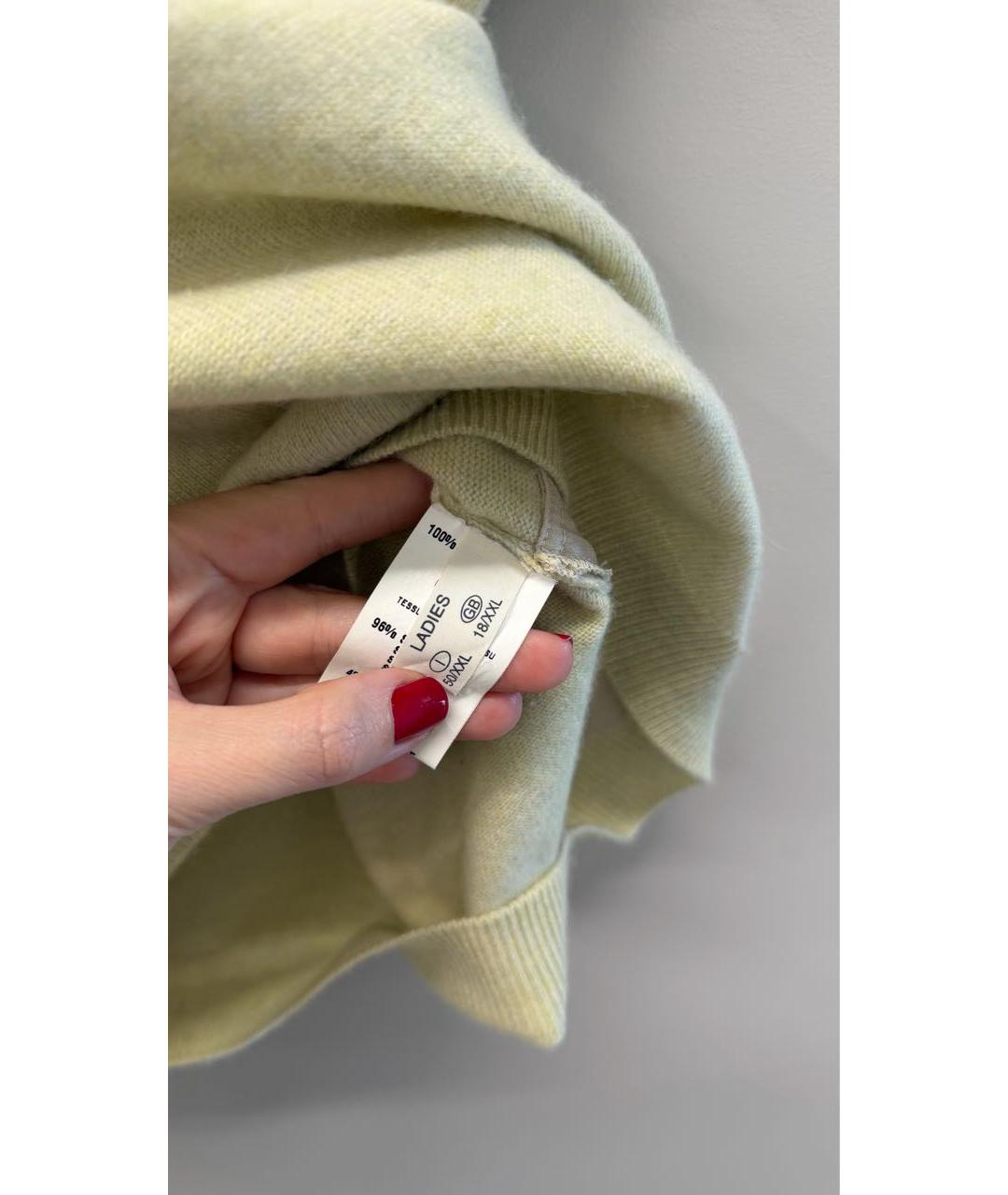 FABIANA FILIPPI Бежевая кашемировая футболка, фото 5