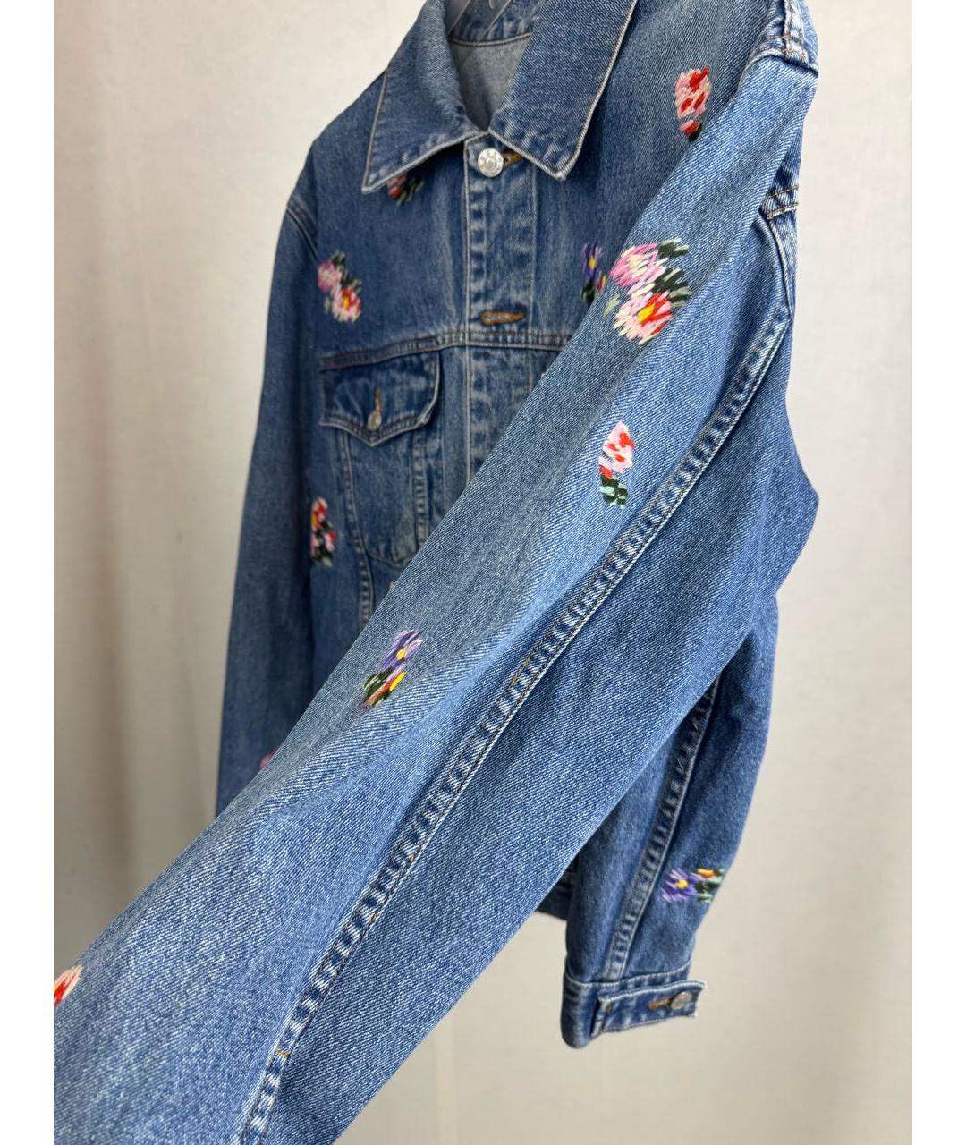 SEMICOUTURE Синяя хлопковая куртка, фото 6