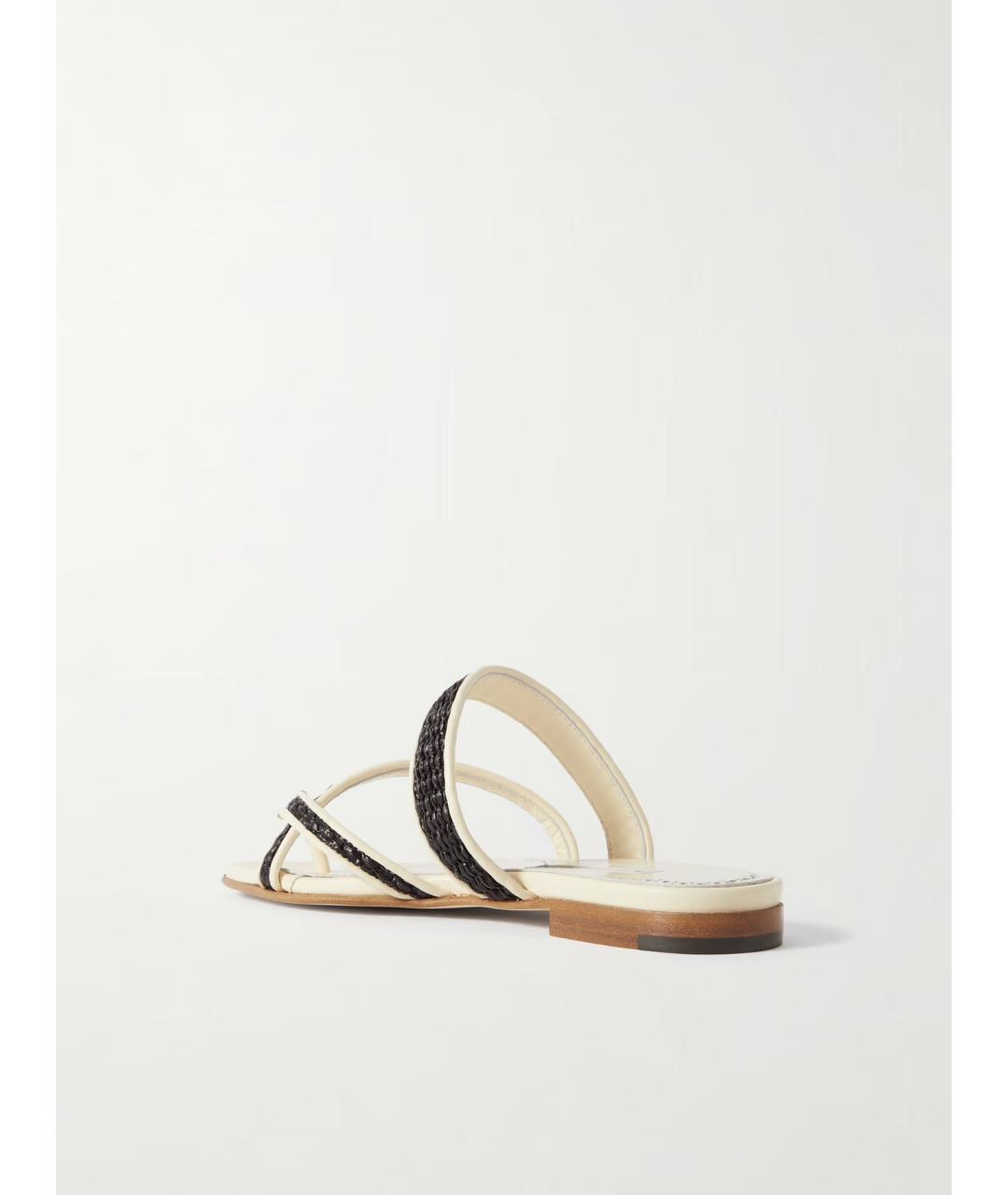 MANOLO BLAHNIK Мульти кожаные сандалии, фото 4