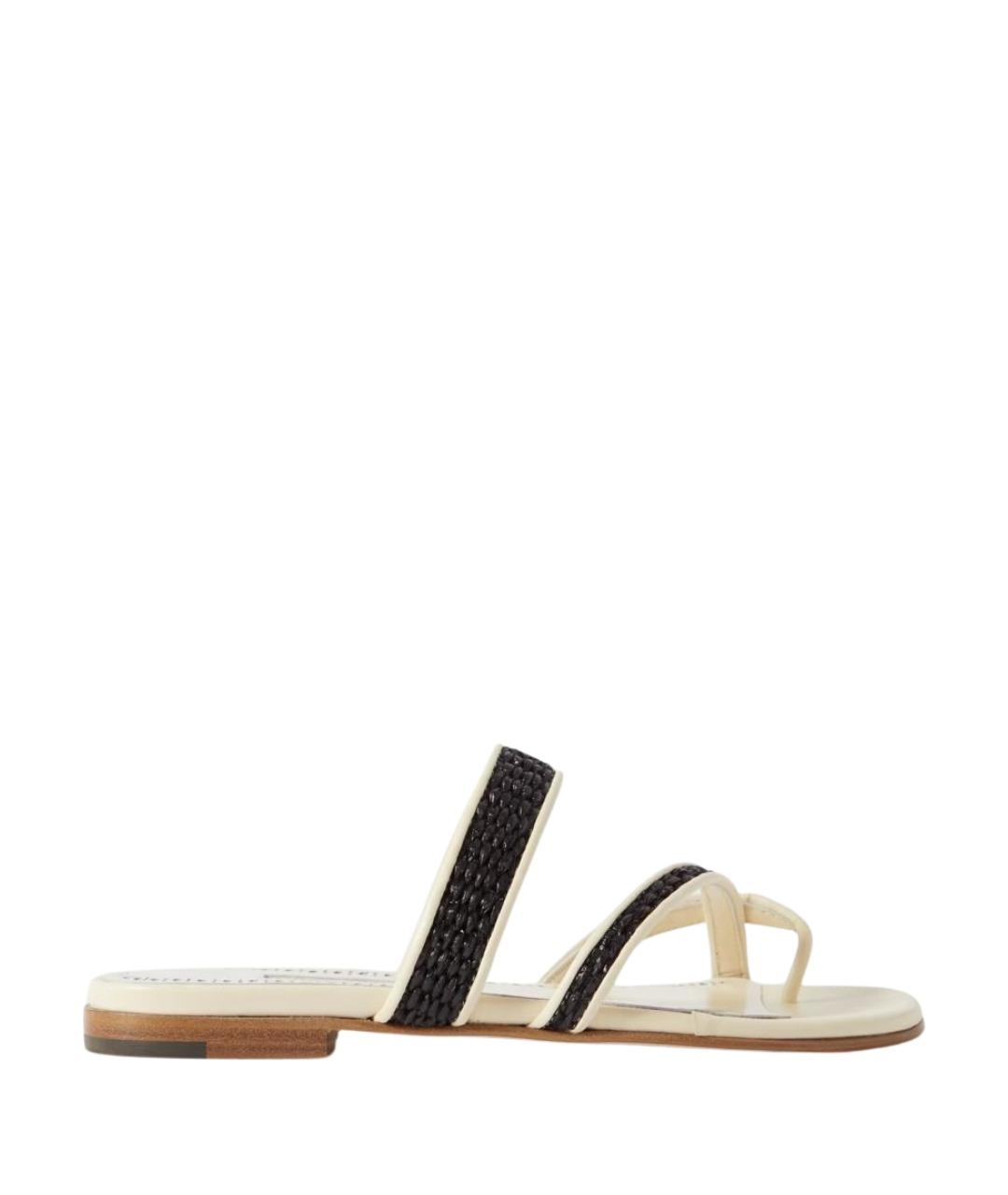 MANOLO BLAHNIK Мульти кожаные сандалии, фото 1