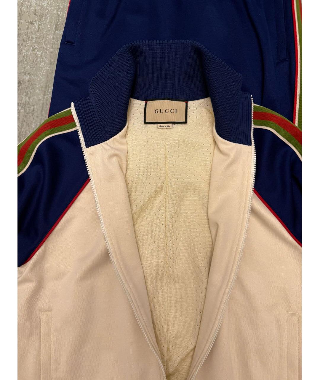 GUCCI Синий повседневный костюм, фото 6