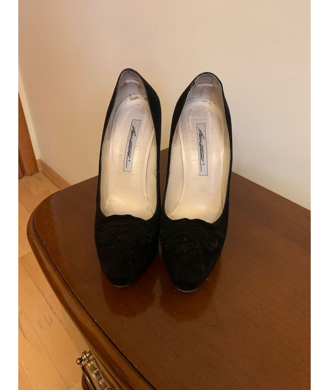 BRIAN ATWOOD Черные замшевые туфли, фото 2
