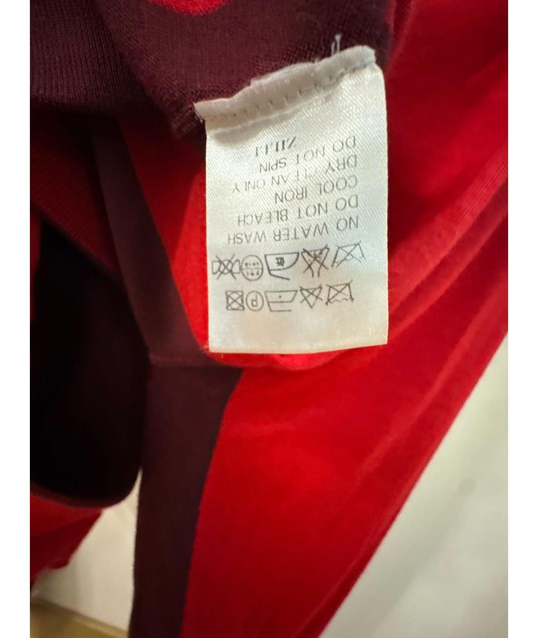 ZILLI Красный кашемировый джемпер / свитер, фото 7