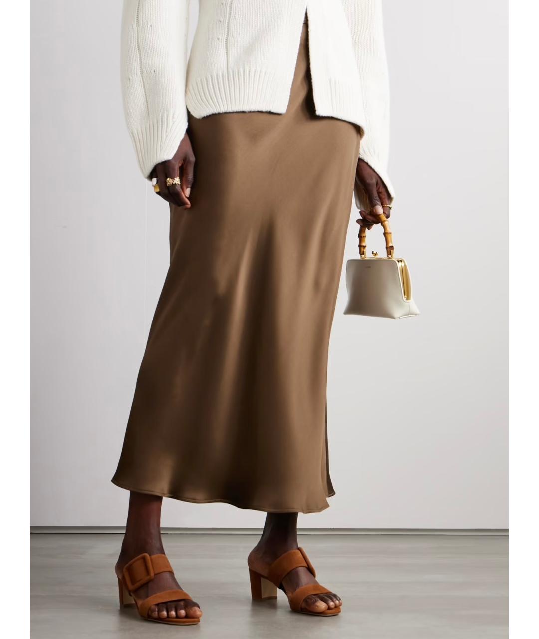 MANOLO BLAHNIK Коричневые замшевые мюли, фото 2