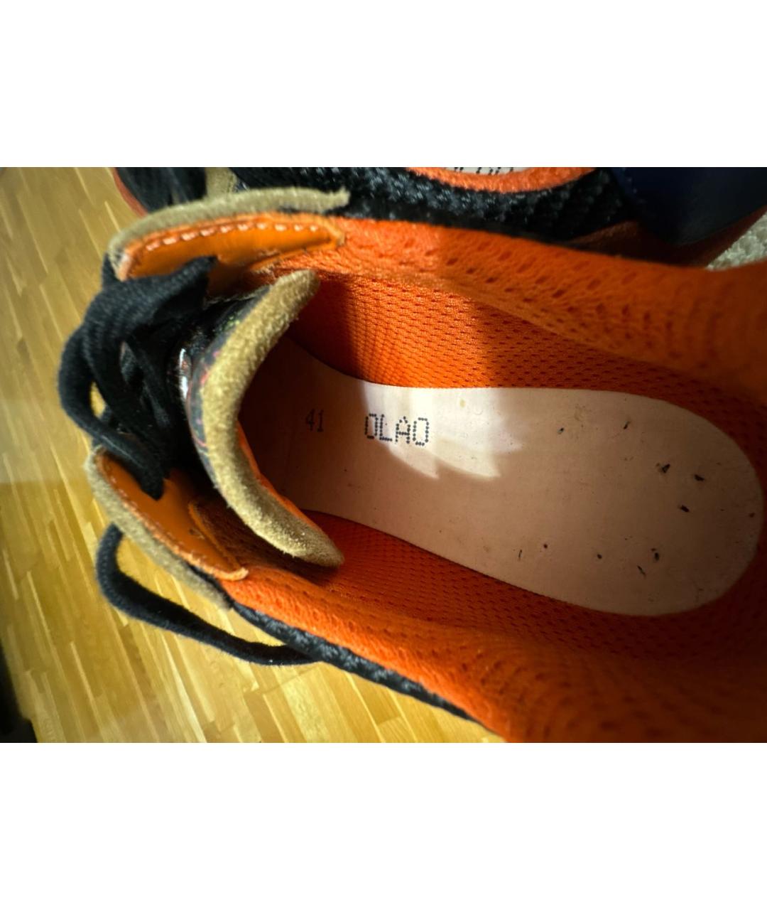 ETRO Мульти замшевые низкие кроссовки / кеды, фото 7