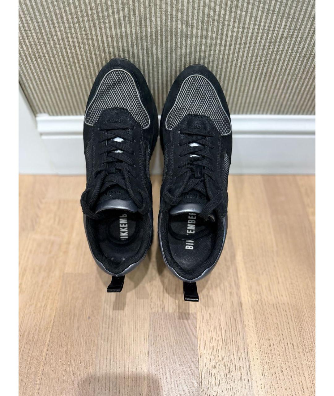BIKKEMBERGS Черные кроссовки, фото 2