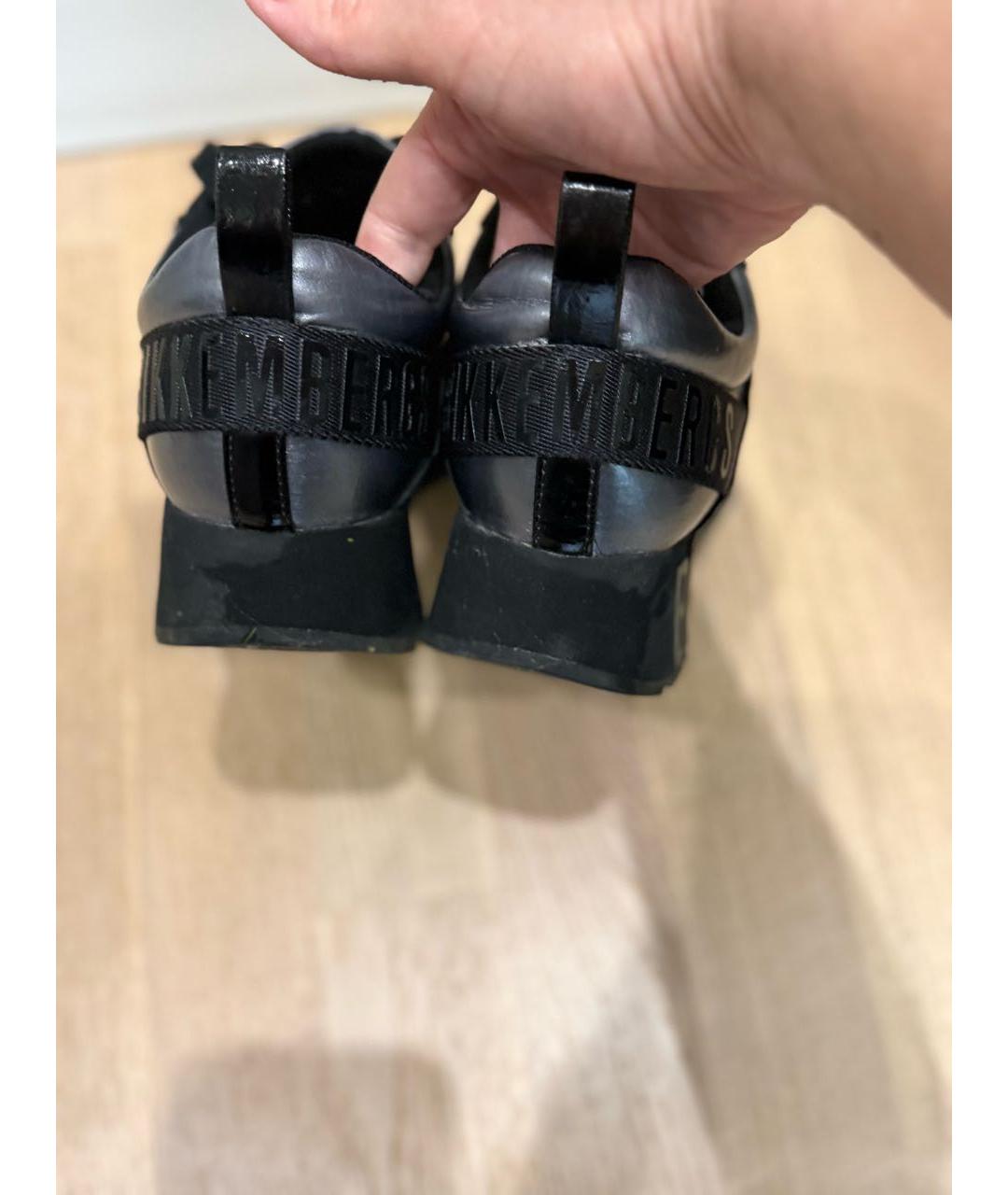 BIKKEMBERGS Черные кроссовки, фото 5