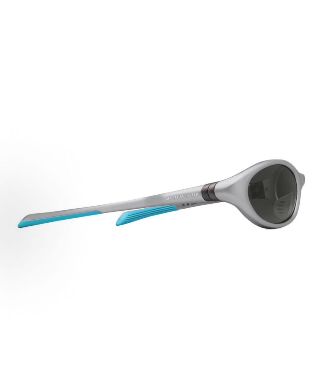 GENTLE MONSTER Серые пластиковые солнцезащитные очки, фото 5