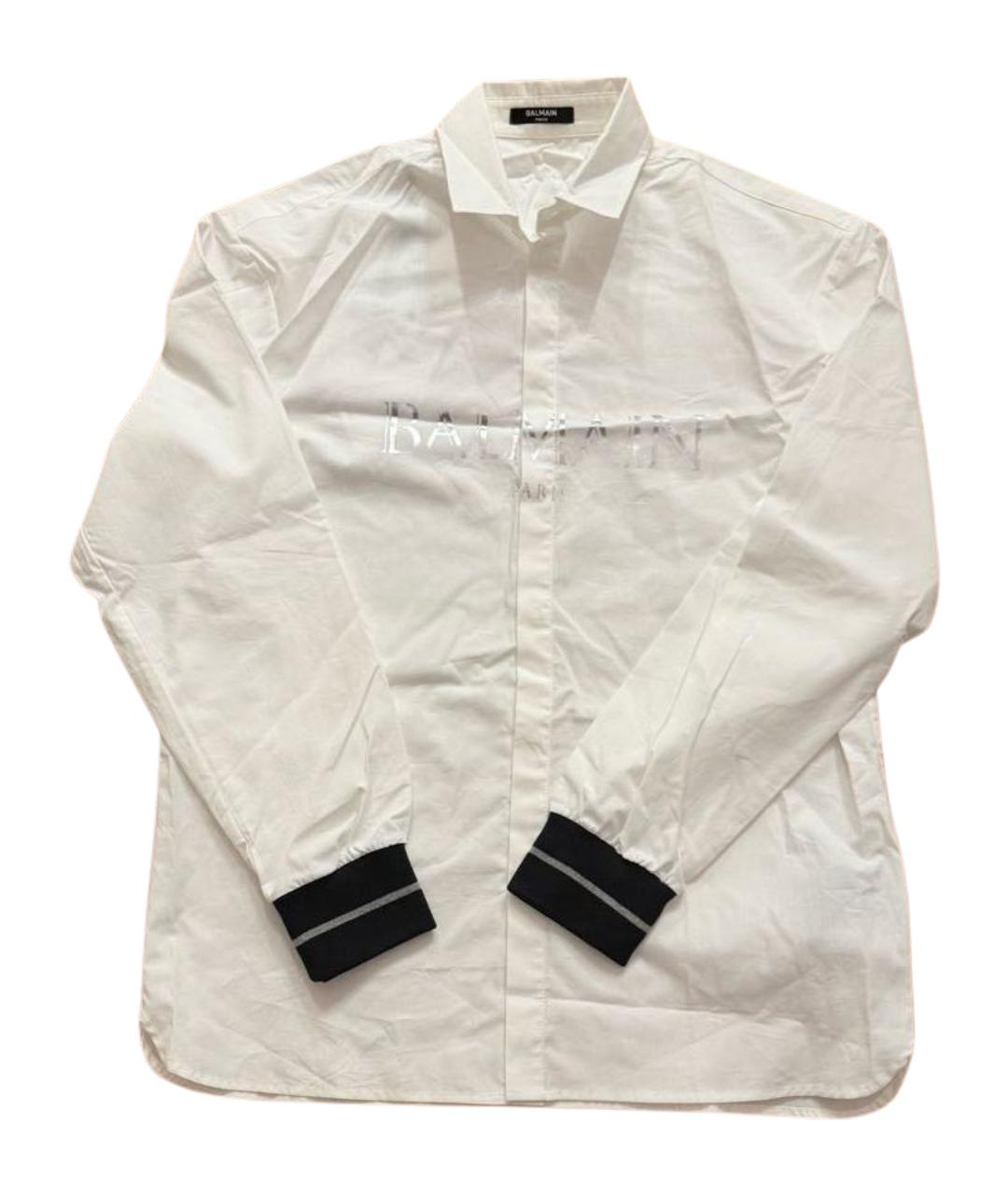 BALMAIN Белая хлопковая детская рубашка, фото 1