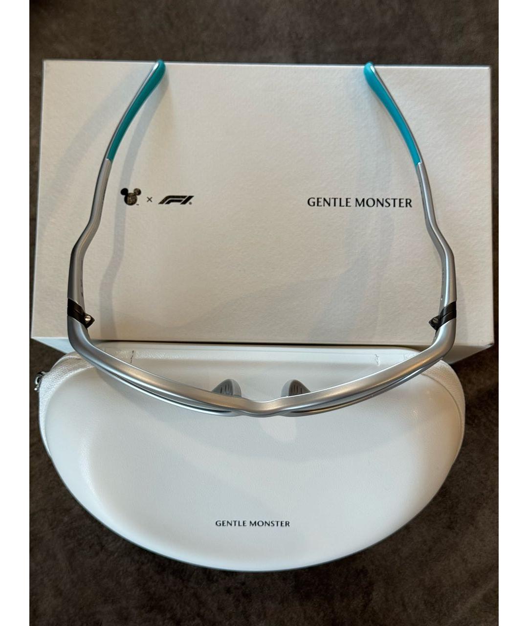 GENTLE MONSTER Серые пластиковые солнцезащитные очки, фото 8