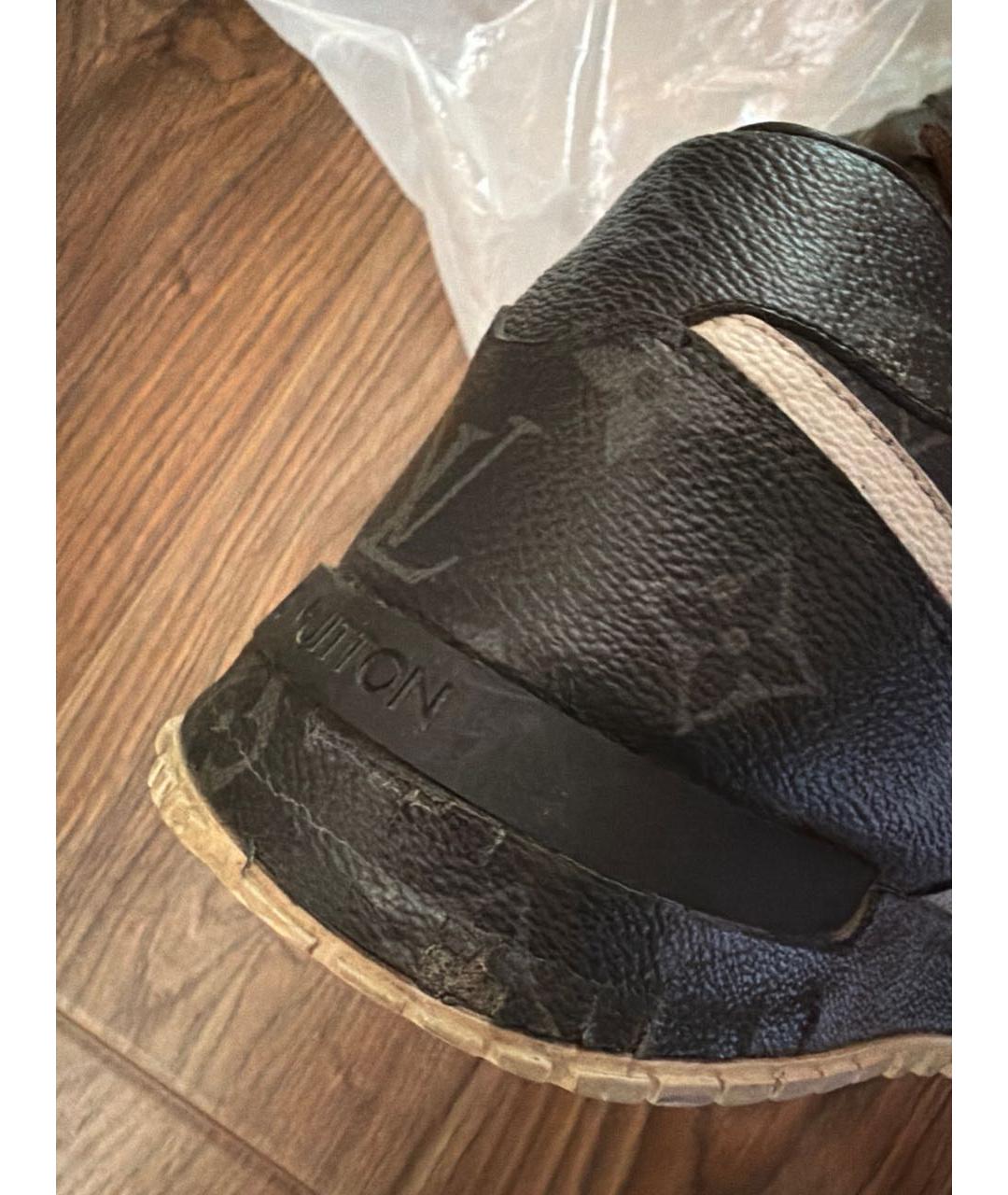 LOUIS VUITTON Кожаные низкие кроссовки / кеды, фото 7