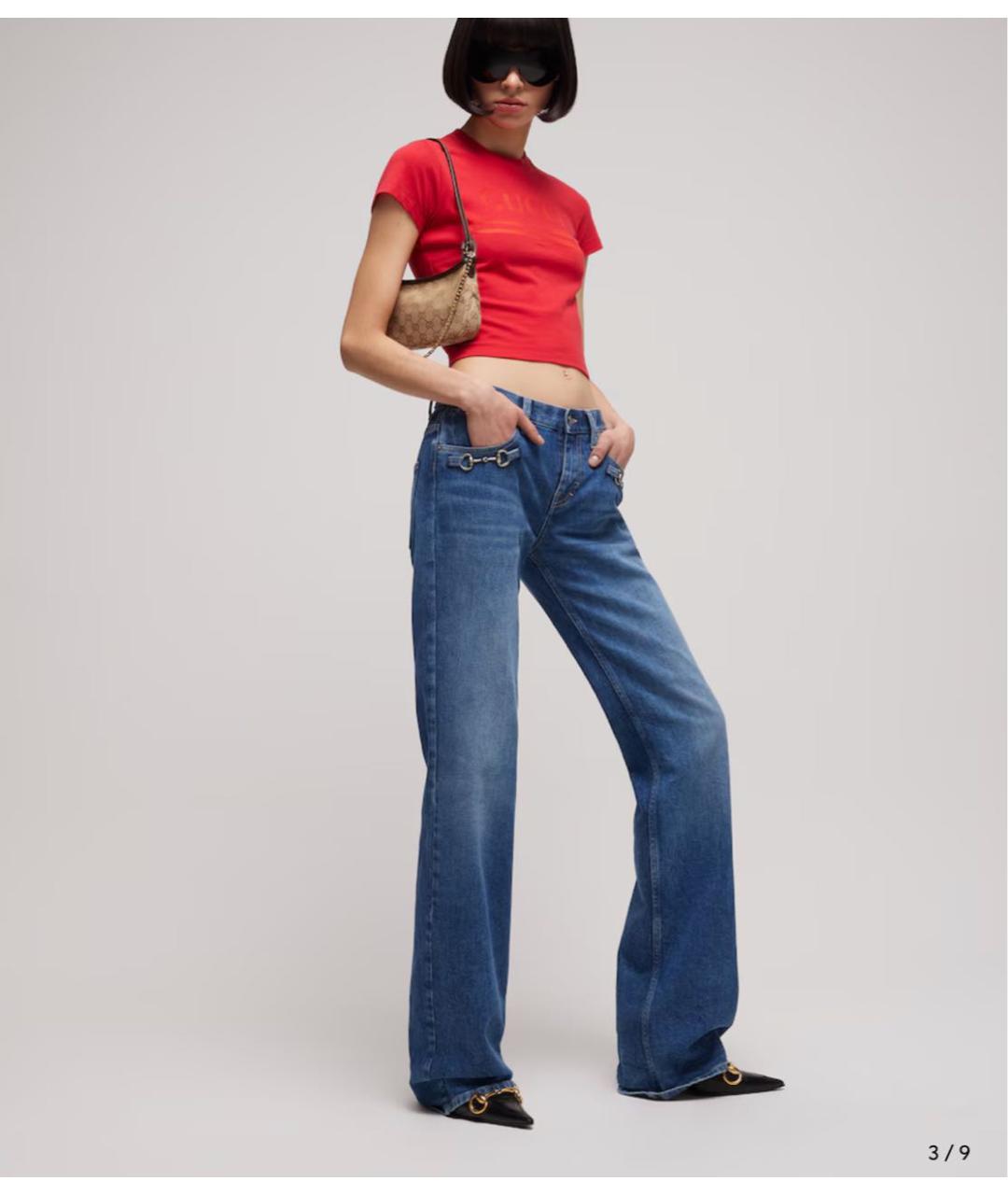 GUCCI Бежевая сумка с короткими ручками, фото 3