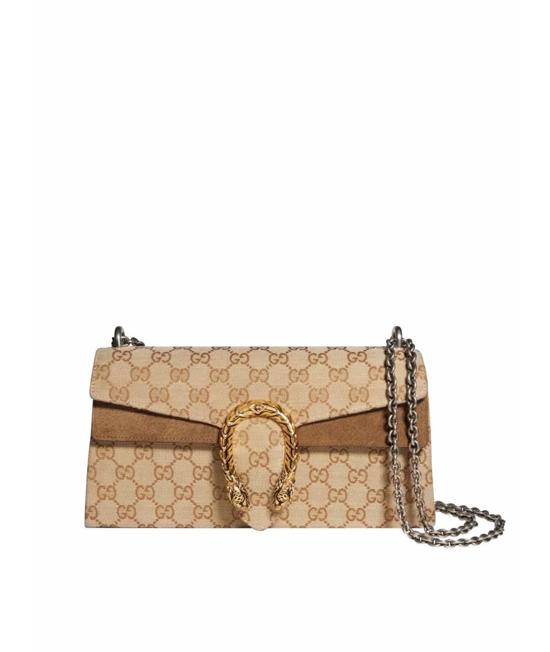 GUCCI Бежевая сумка через плечо, фото 1