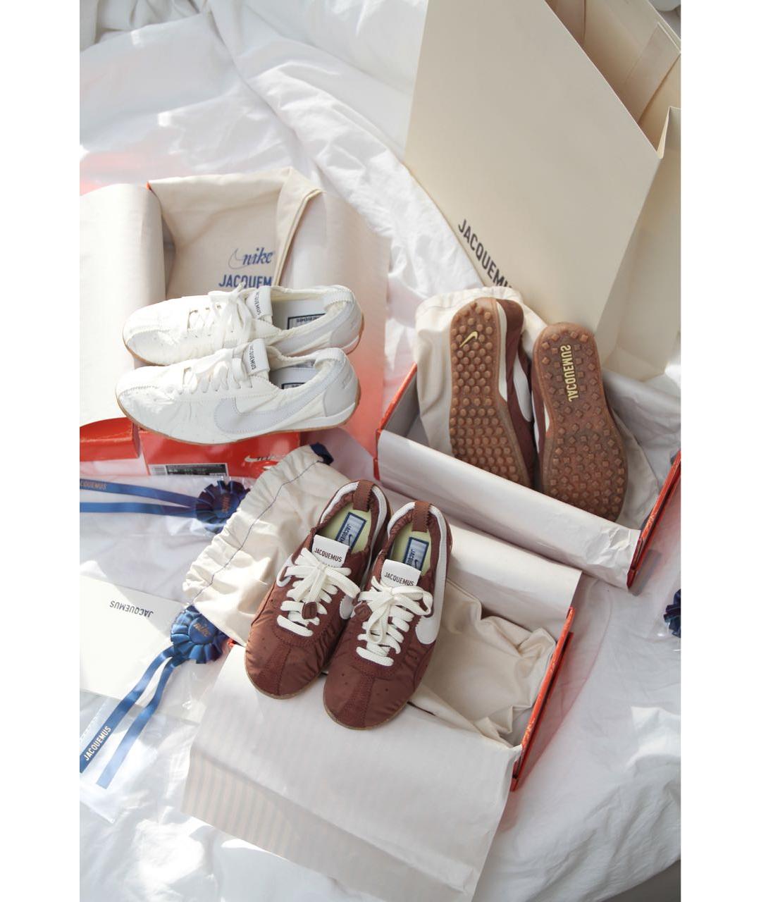 JACQUEMUS Коричневые кеды, фото 6