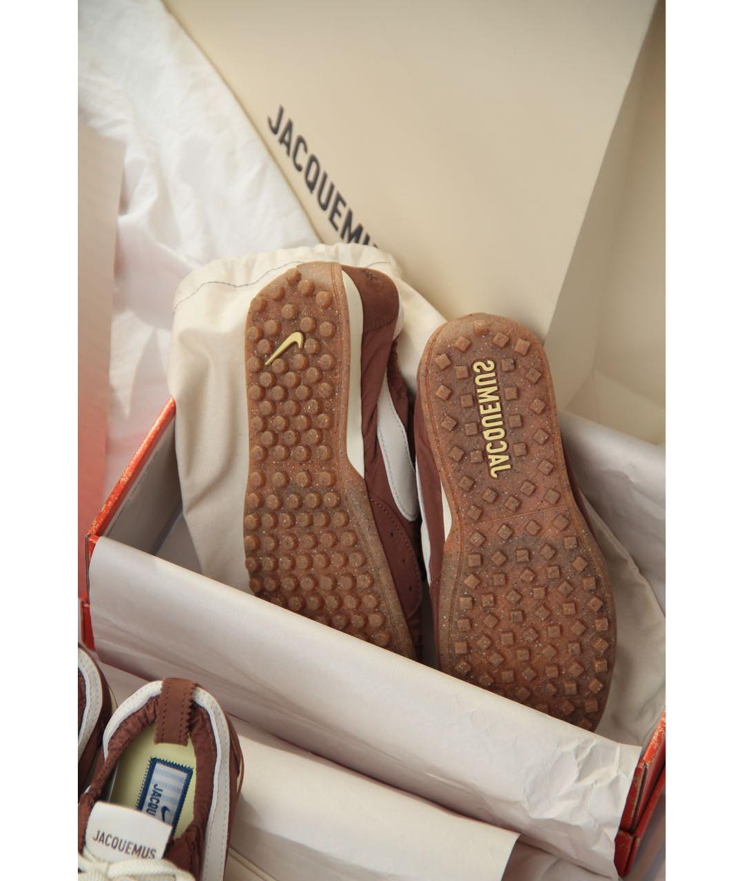 JACQUEMUS Коричневые кеды, фото 5