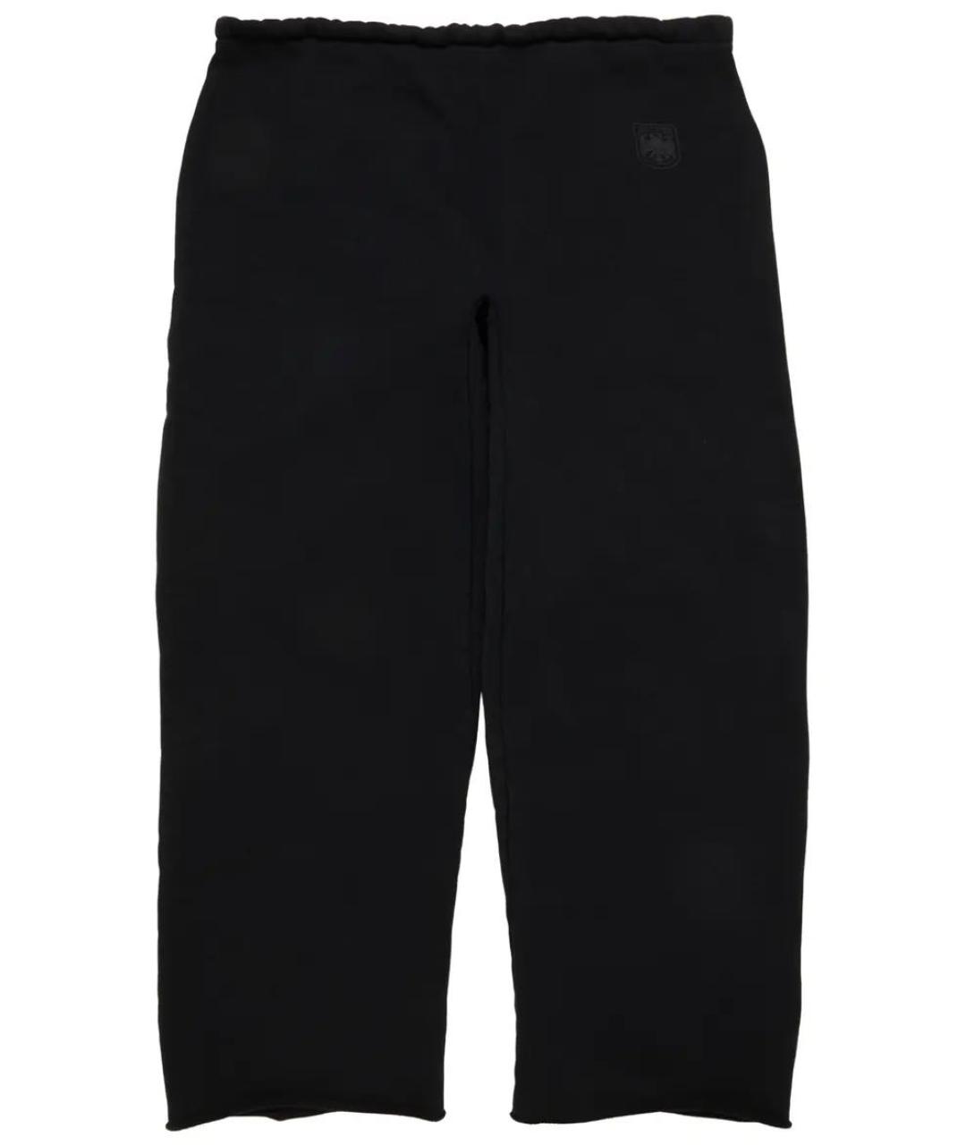 YEEZY Черные хлопковые повседневные брюки, фото 1