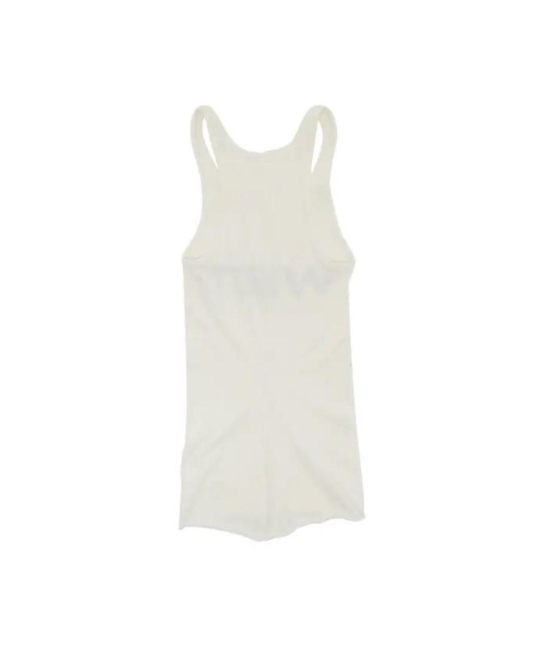 YEEZY Белая хлопковая майка, фото 2