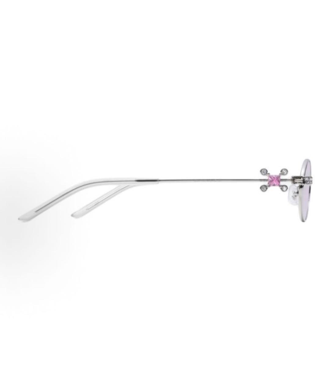 GENTLE MONSTER Серые металлические солнцезащитные очки, фото 4