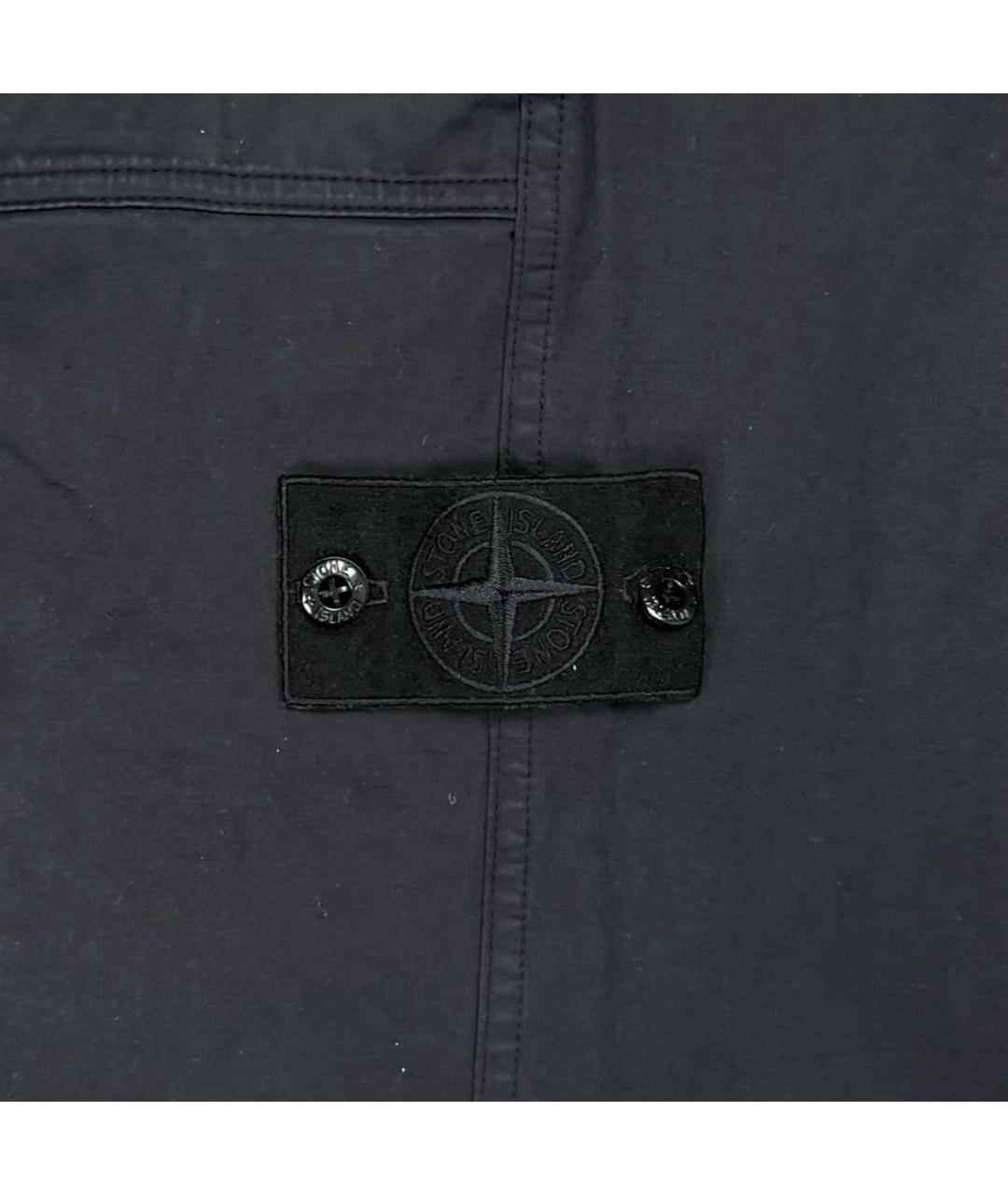 STONE ISLAND Черные классические брюки, фото 4
